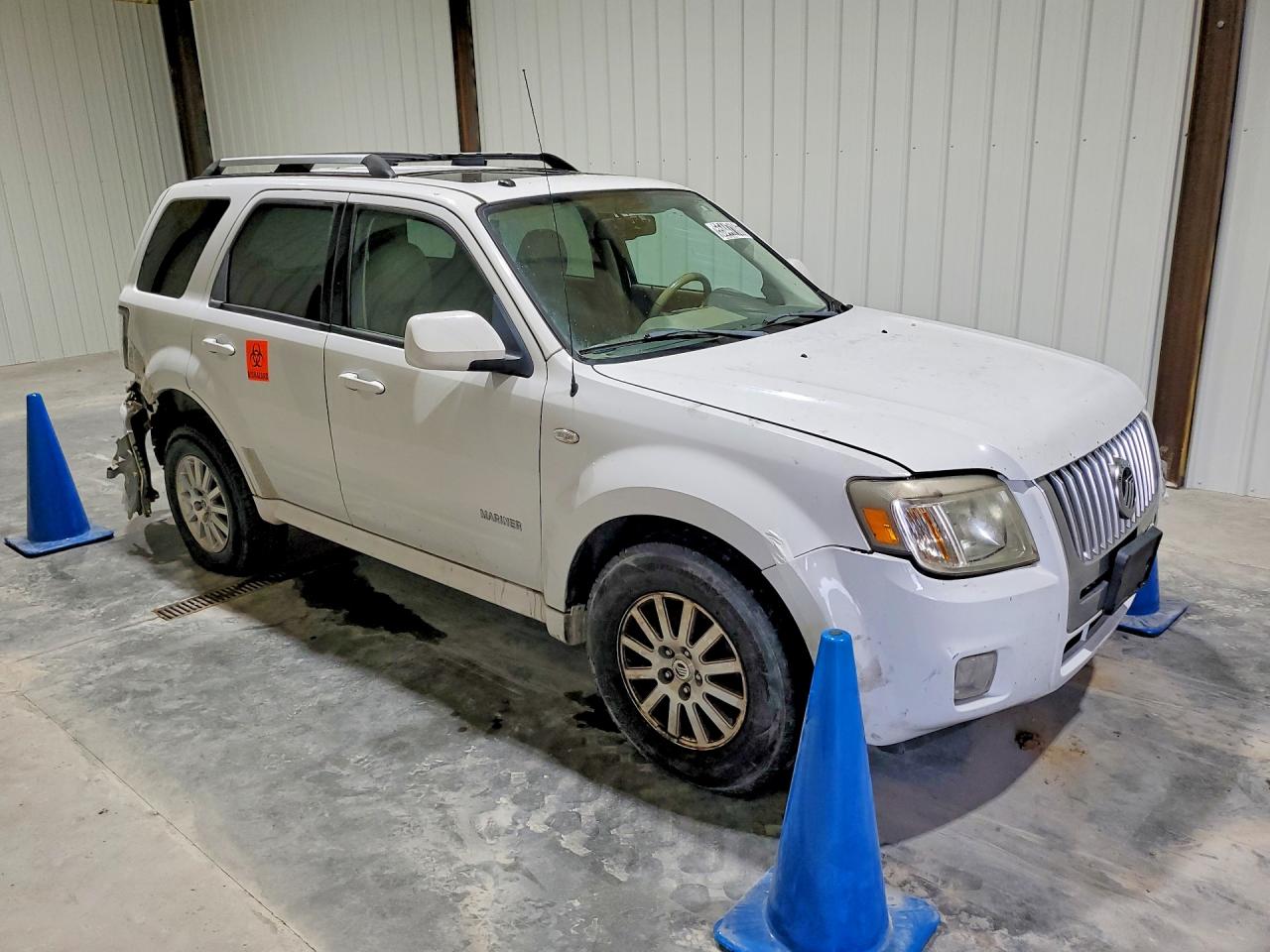 2008 Mercury Mariner Premier Белый vin: 4M2CU97148KJ10581