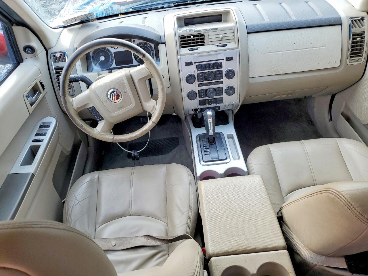 2008 Mercury Mariner Premier Red vin: 4M2CU97148KJ36730