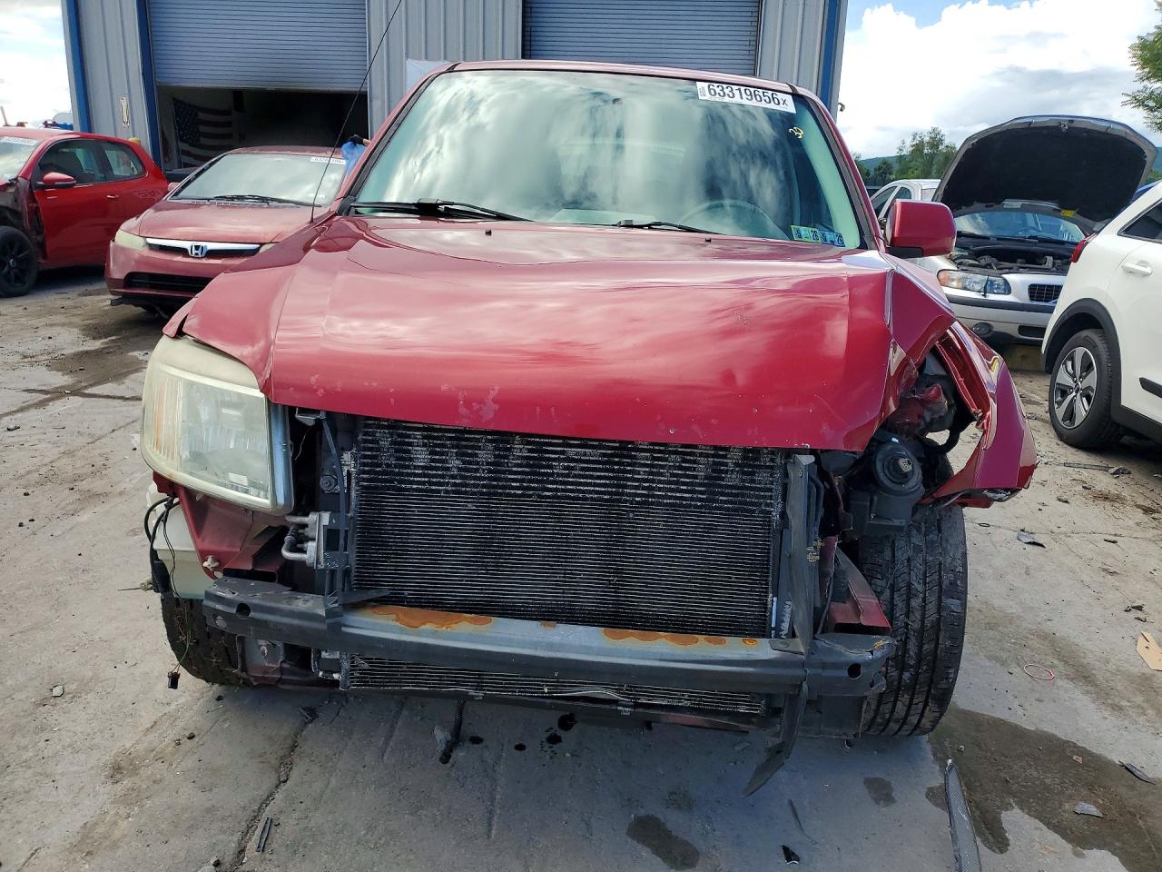 2008 Mercury Mariner Premier Red vin: 4M2CU97148KJ36730