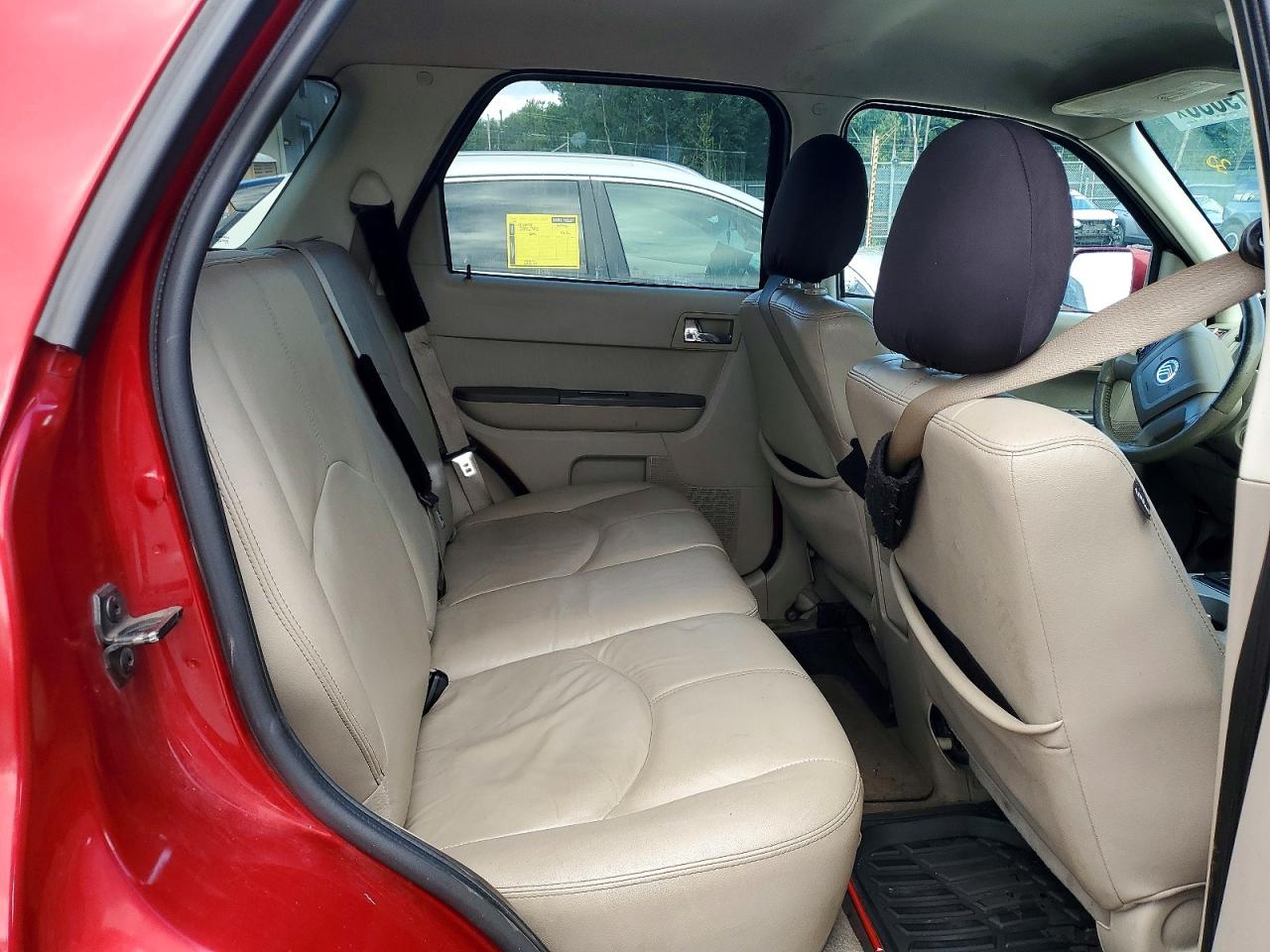 2008 Mercury Mariner Premier Red vin: 4M2CU97148KJ36730