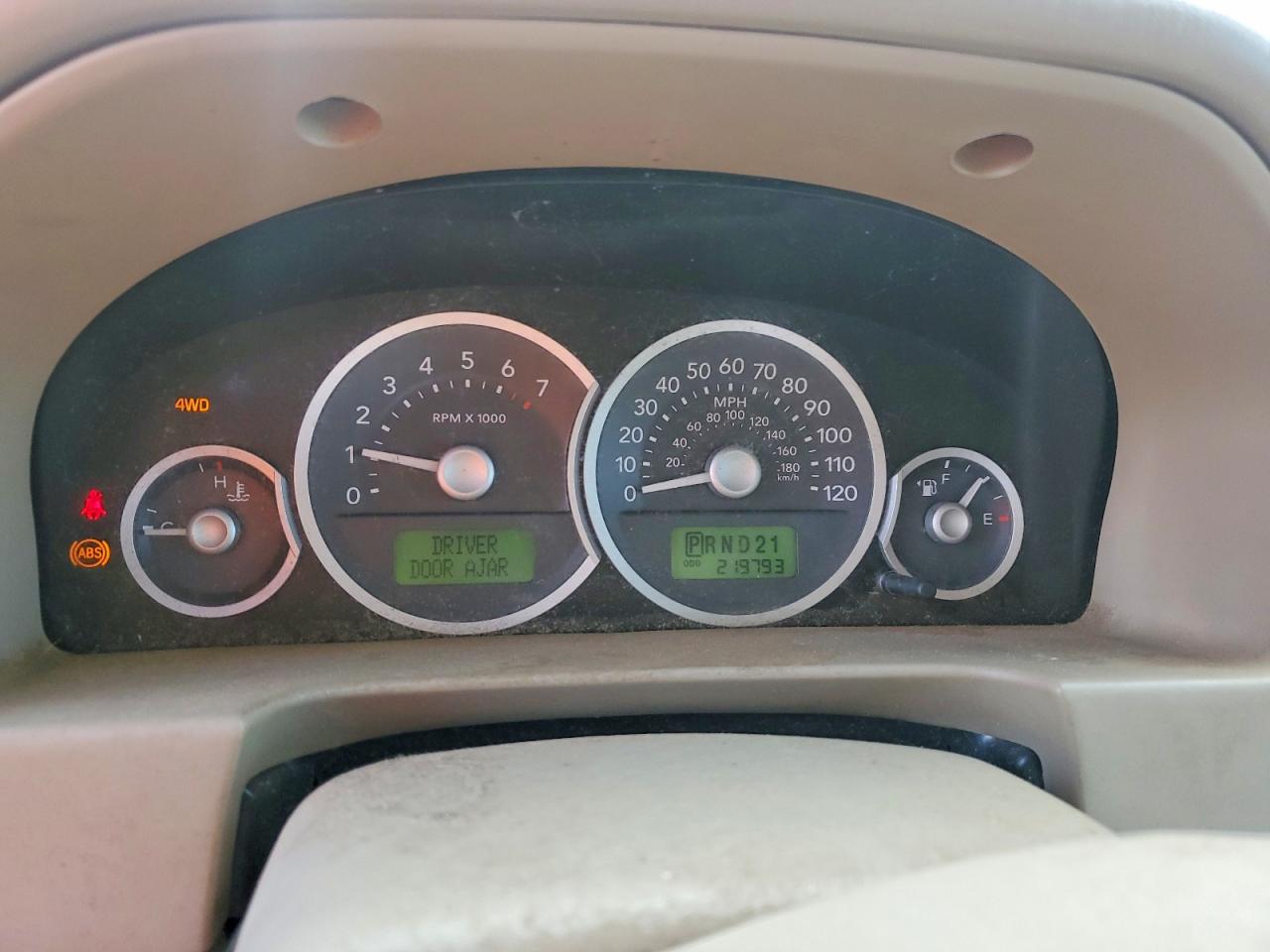 2007 Mercury Mariner Premier Tan vin: 4M2CU97167KJ10032