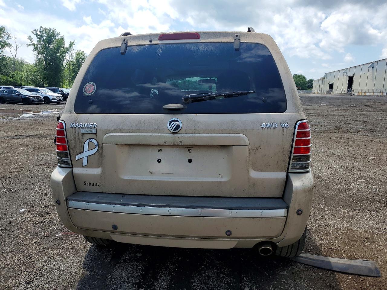 2007 Mercury Mariner Premier Tan vin: 4M2CU97167KJ10032