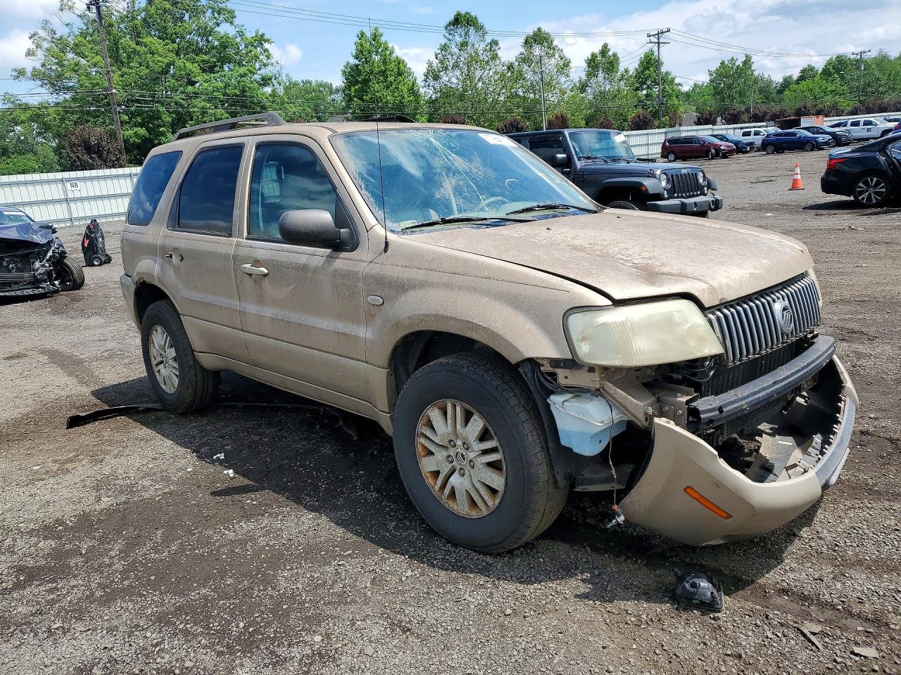 2007 Mercury Mariner Premier Tan vin: 4M2CU97167KJ10032