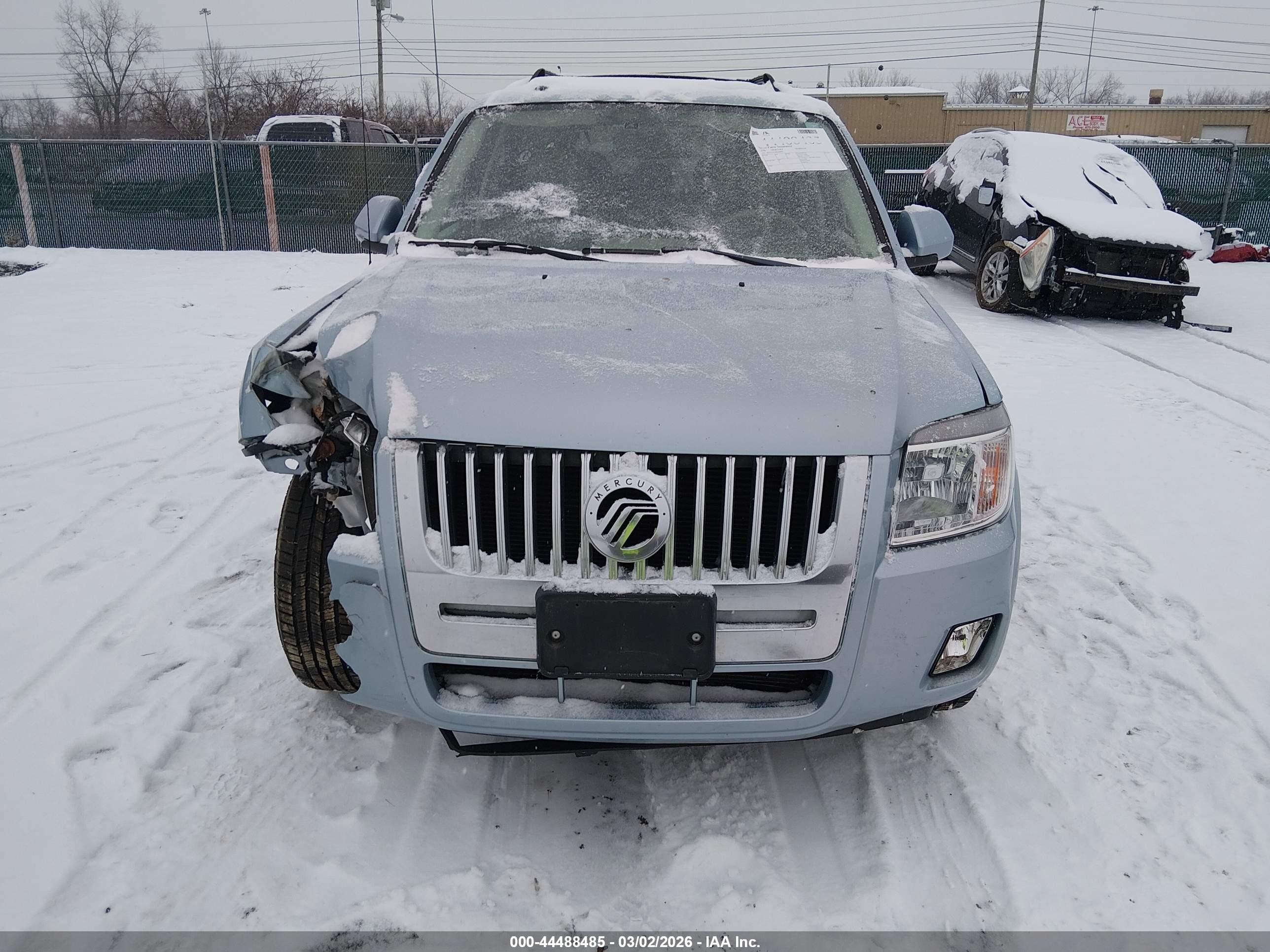 2008 Mercury Mariner Premier Blue vin: 4M2CU97168KJ06077