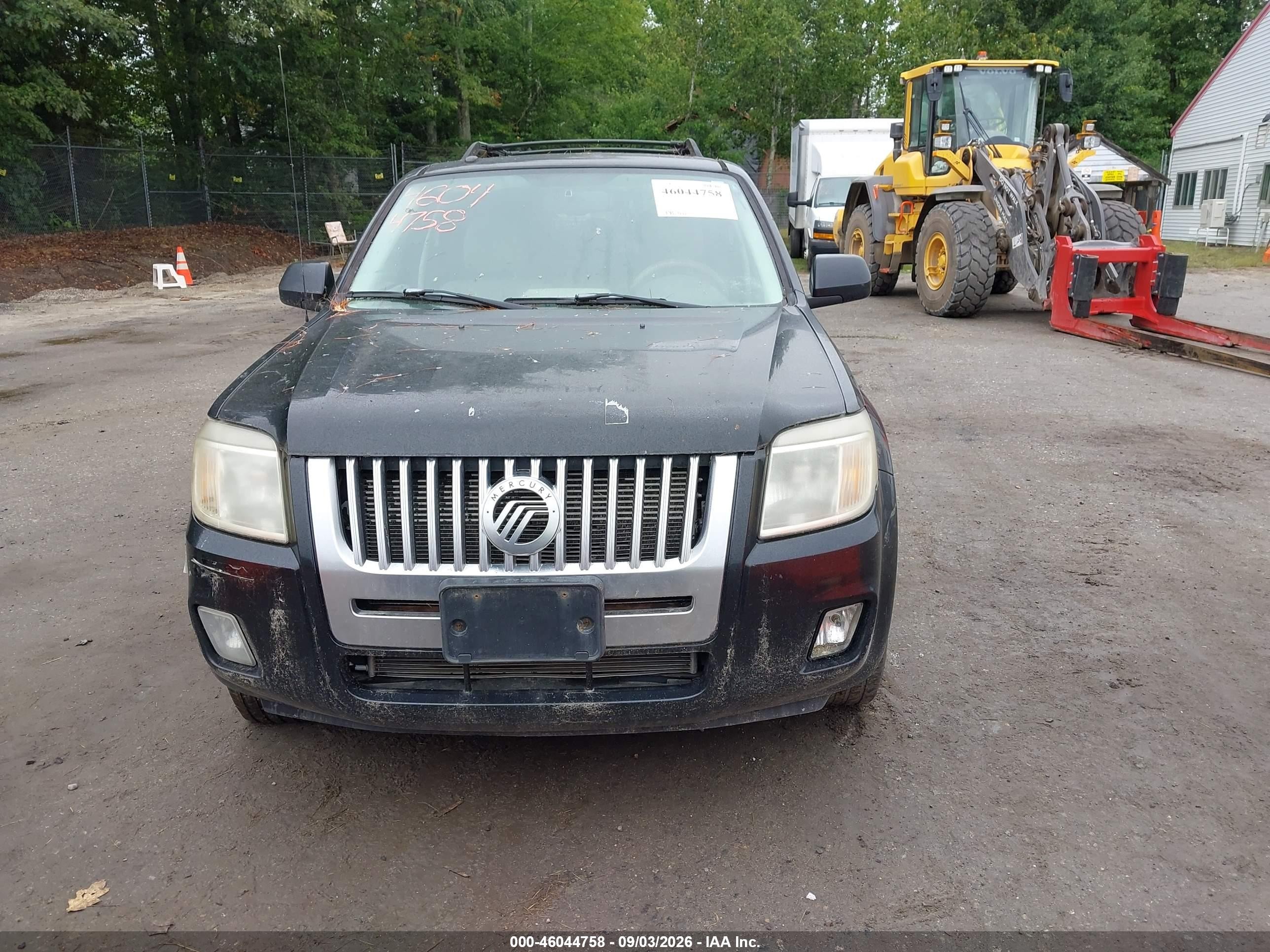 2008 Mercury Mariner Premier Black vin: 4M2CU97168KJ34722