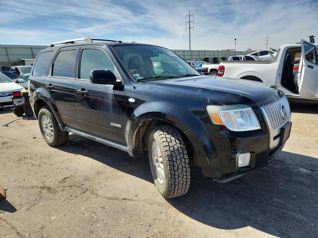 2008 Mercury Mariner Premier Черный vin: 4M2CU97168KJ54338