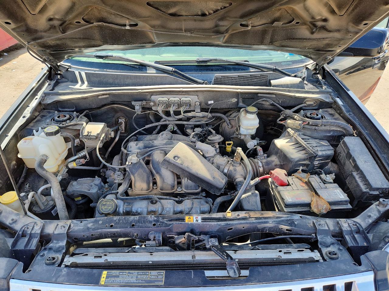2008 Mercury Mariner Premier Черный vin: 4M2CU97168KJ54338