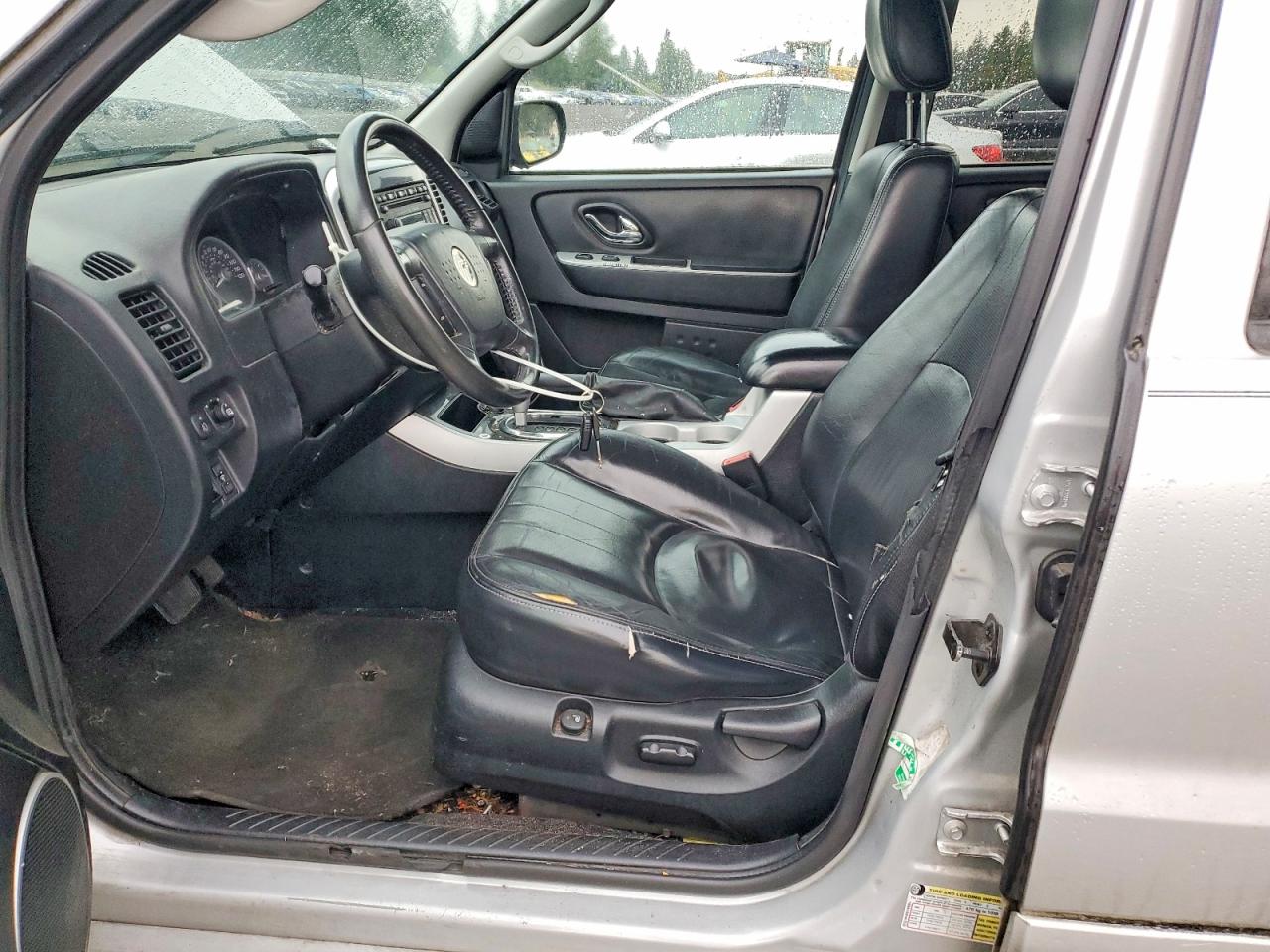 2007 Mercury Mariner Premier Silver vin: 4M2CU97187KJ20481