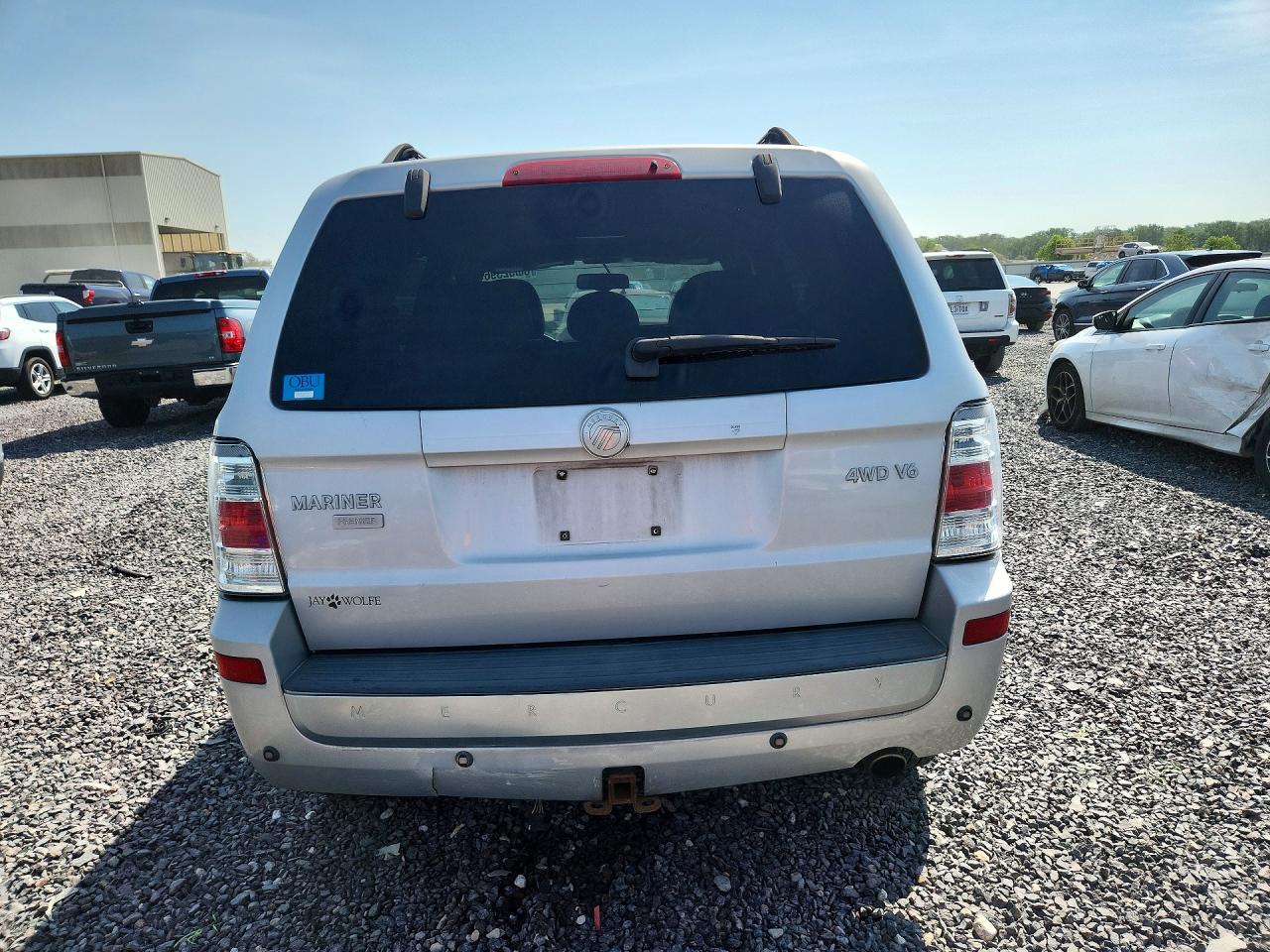 2008 Mercury Mariner Premier Silver vin: 4M2CU971X8KJ40409