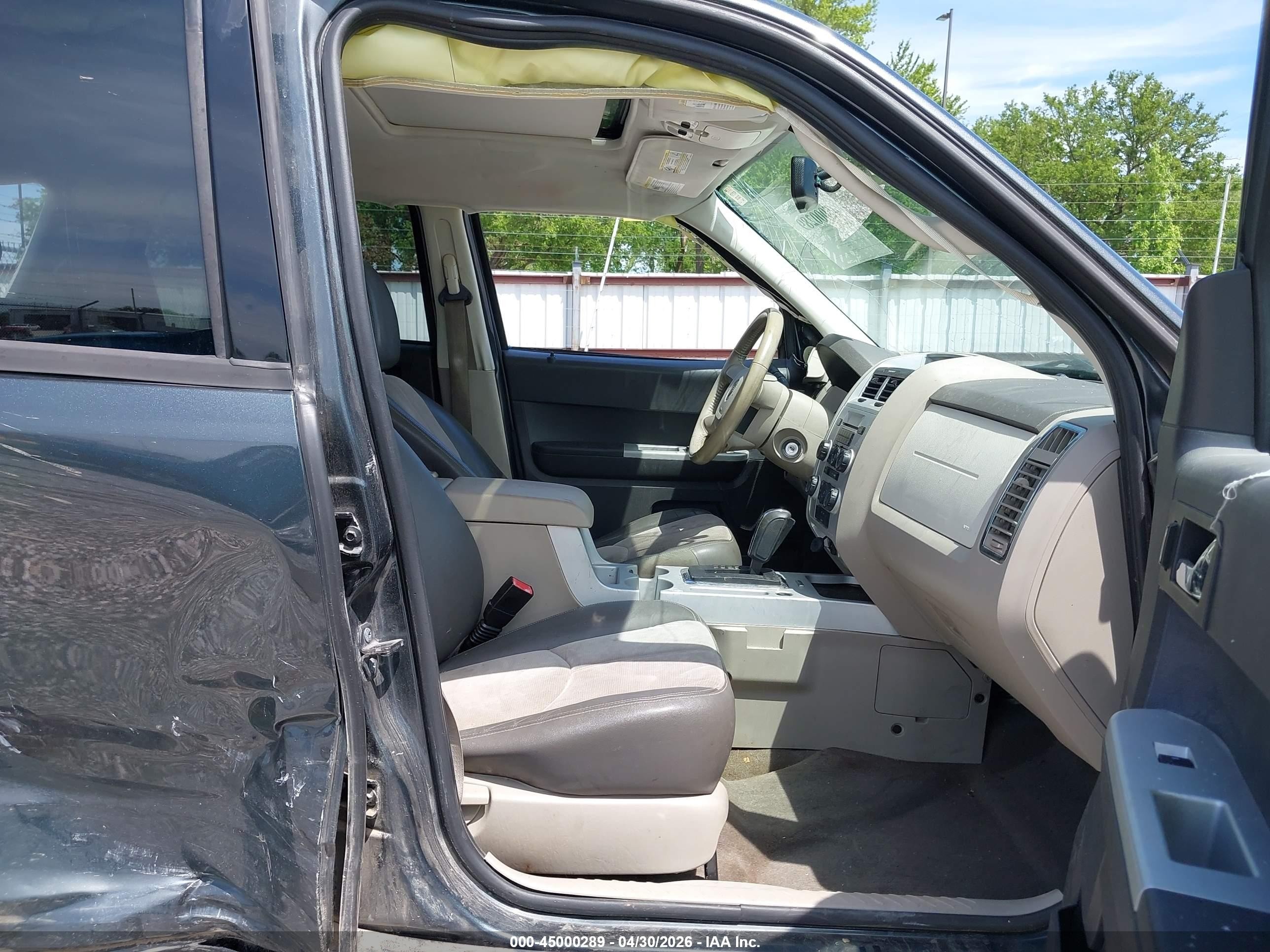 2009 Mercury Mariner Premier V6 Gray vin: 4M2CU97G09KJ19574