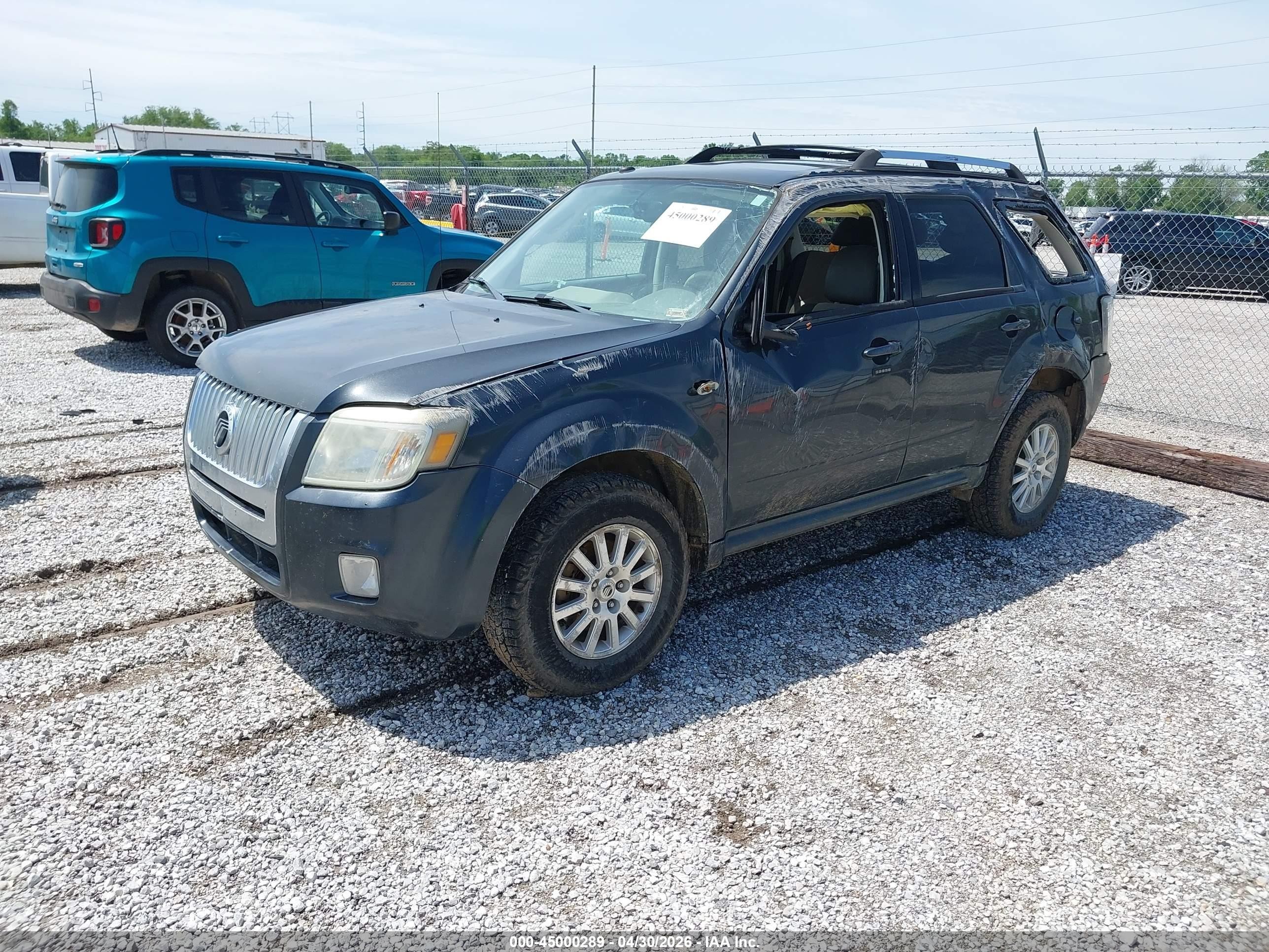 2009 Mercury Mariner Premier V6 Gray vin: 4M2CU97G09KJ19574