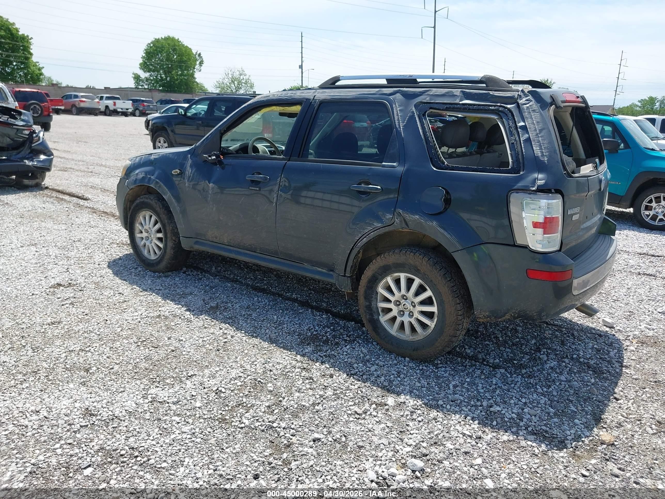 2009 Mercury Mariner Premier V6 Gray vin: 4M2CU97G09KJ19574