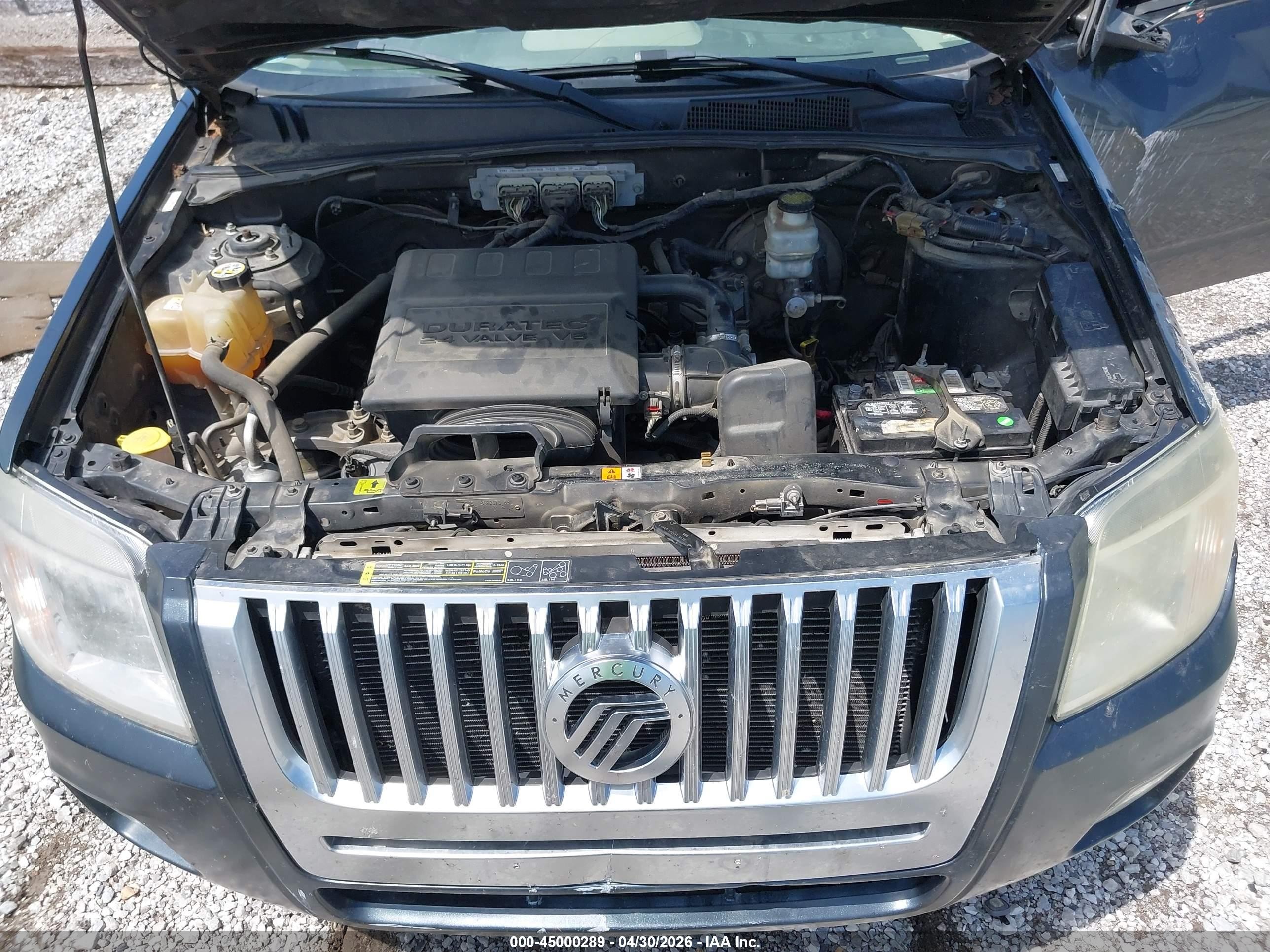 2009 Mercury Mariner Premier V6 Gray vin: 4M2CU97G09KJ19574