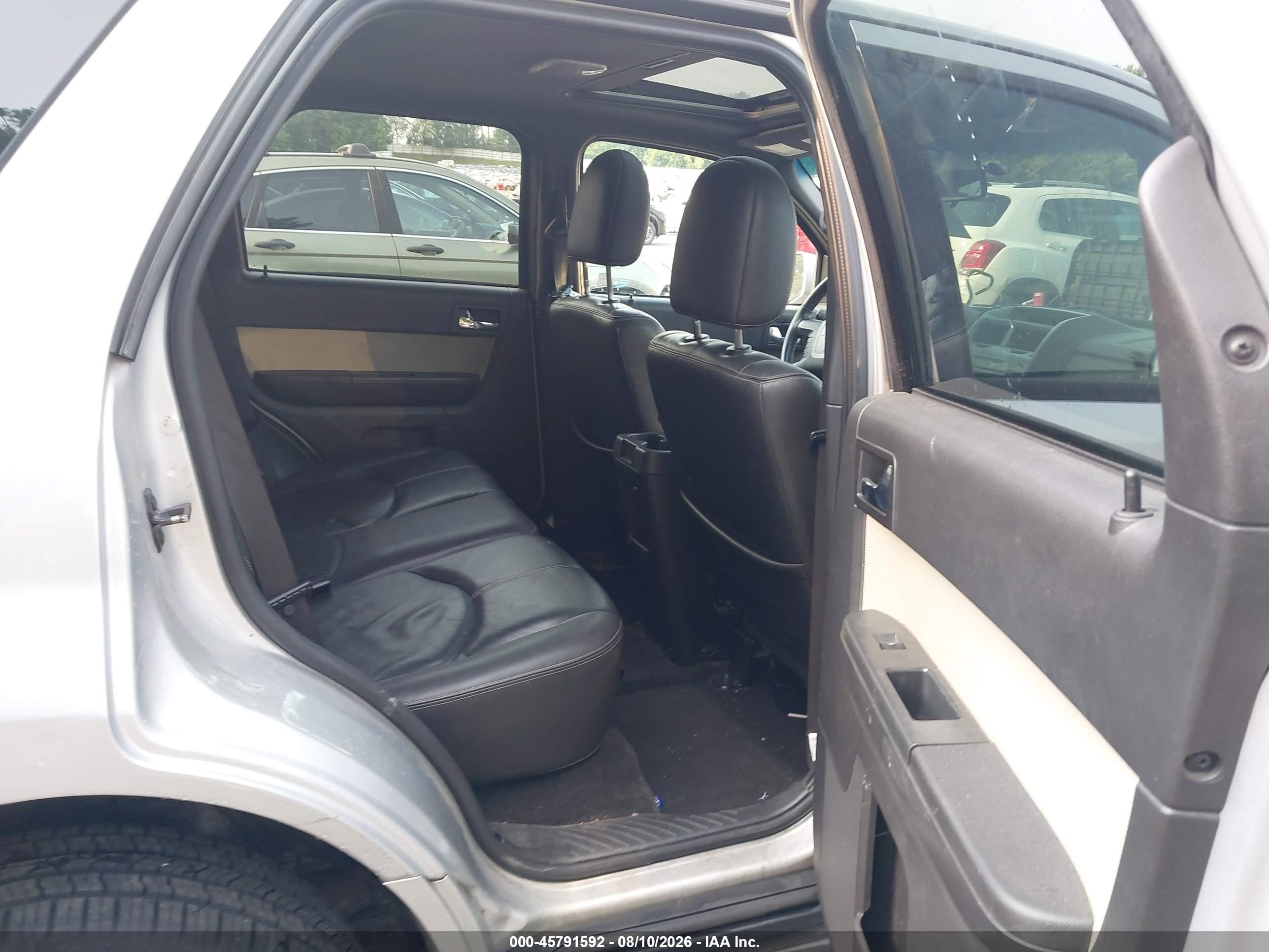 2009 Mercury Mariner Premier V6 Silver vin: 4M2CU97G29KJ21486