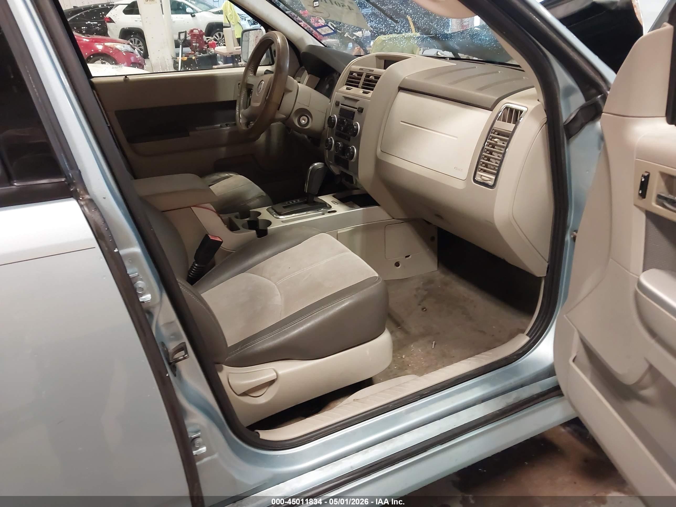 2009 Mercury Mariner Premier V6 Green vin: 4M2CU97G59KJ00907