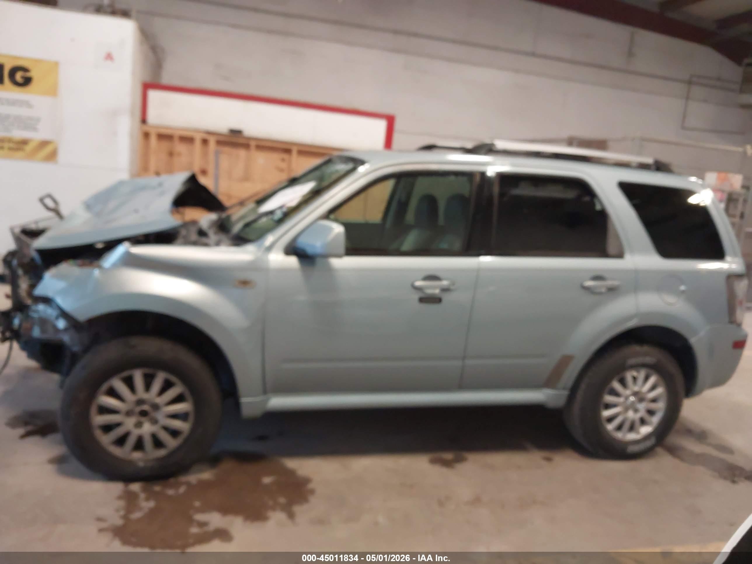 2009 Mercury Mariner Premier V6 Green vin: 4M2CU97G59KJ00907