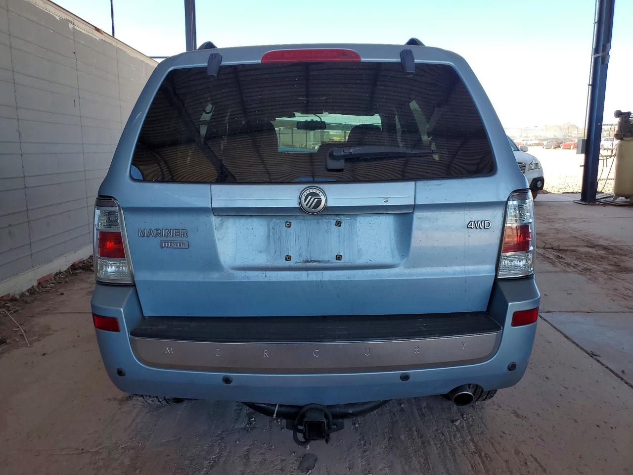 2009 Mercury Mariner Premier Blue vin: 4M2CU97G59KJ15942