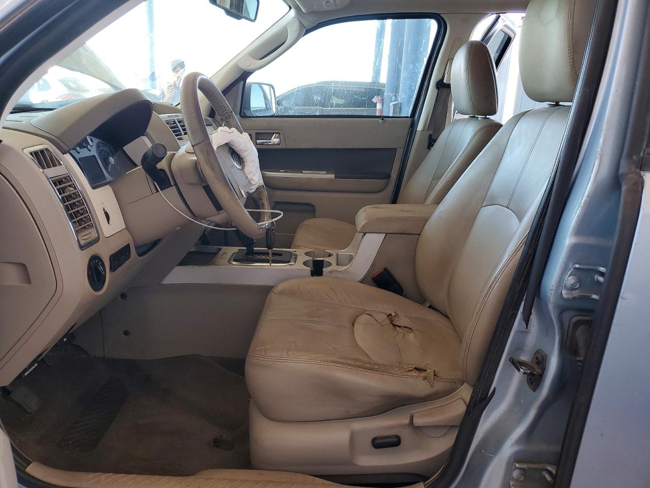 2009 Mercury Mariner Premier Blue vin: 4M2CU97G59KJ15942