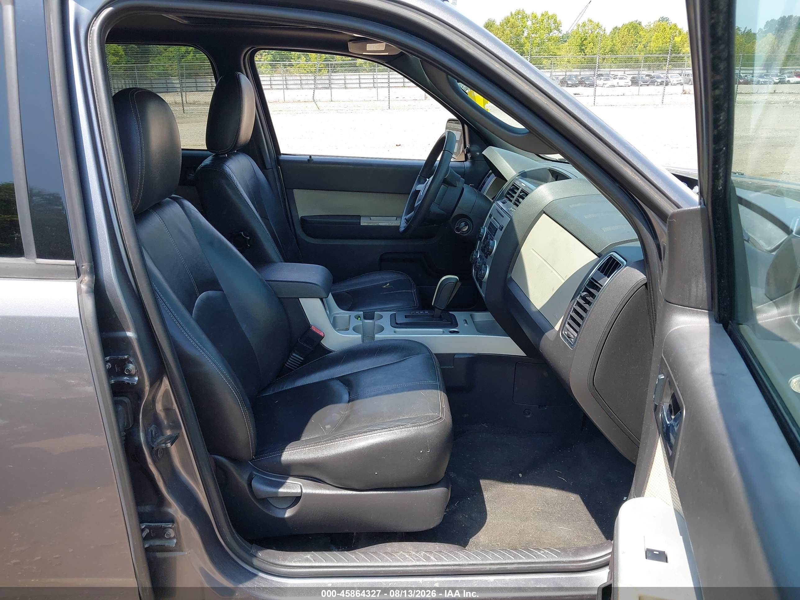 2009 Mercury Mariner Premier V6 Silver vin: 4M2CU97GX9KJ03317