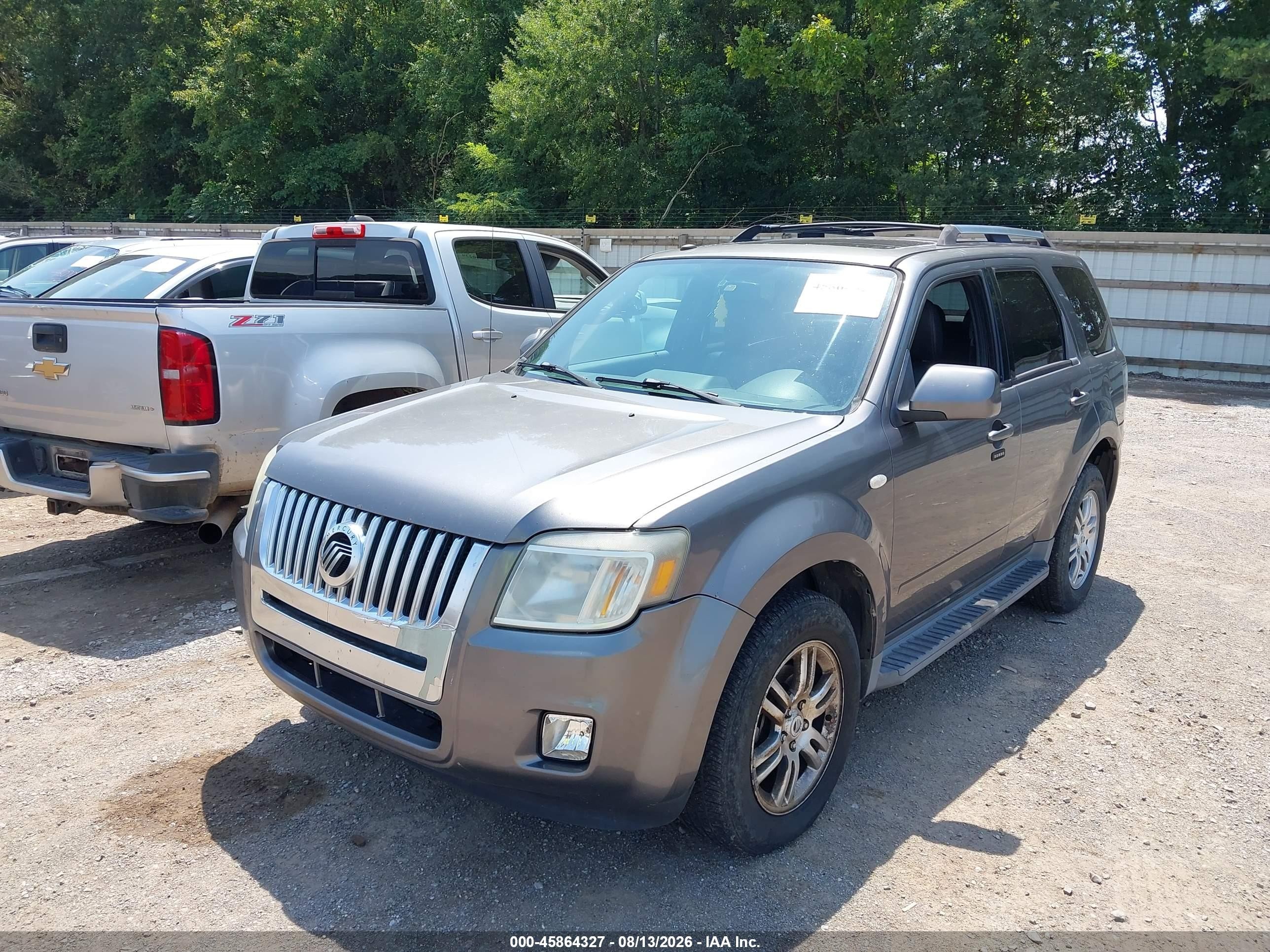 2009 Mercury Mariner Premier V6 Silver vin: 4M2CU97GX9KJ03317