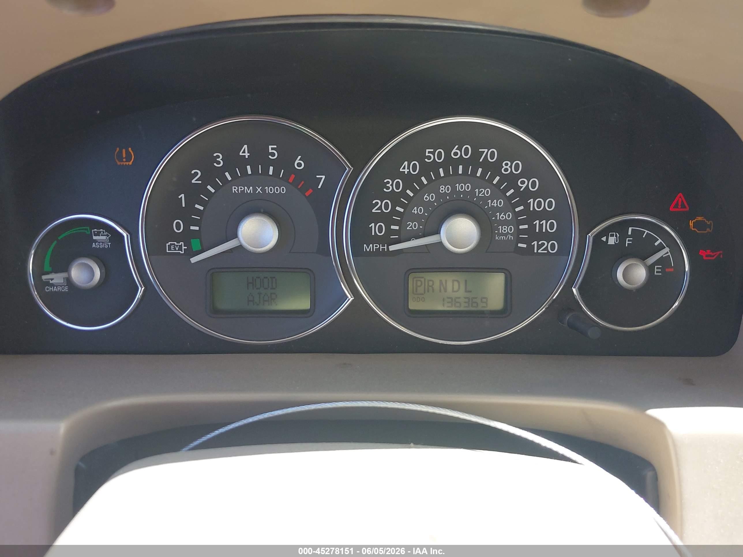 2006 Mercury Mariner Hybrid   Black vin: 4M2CU98HX6KJ13848