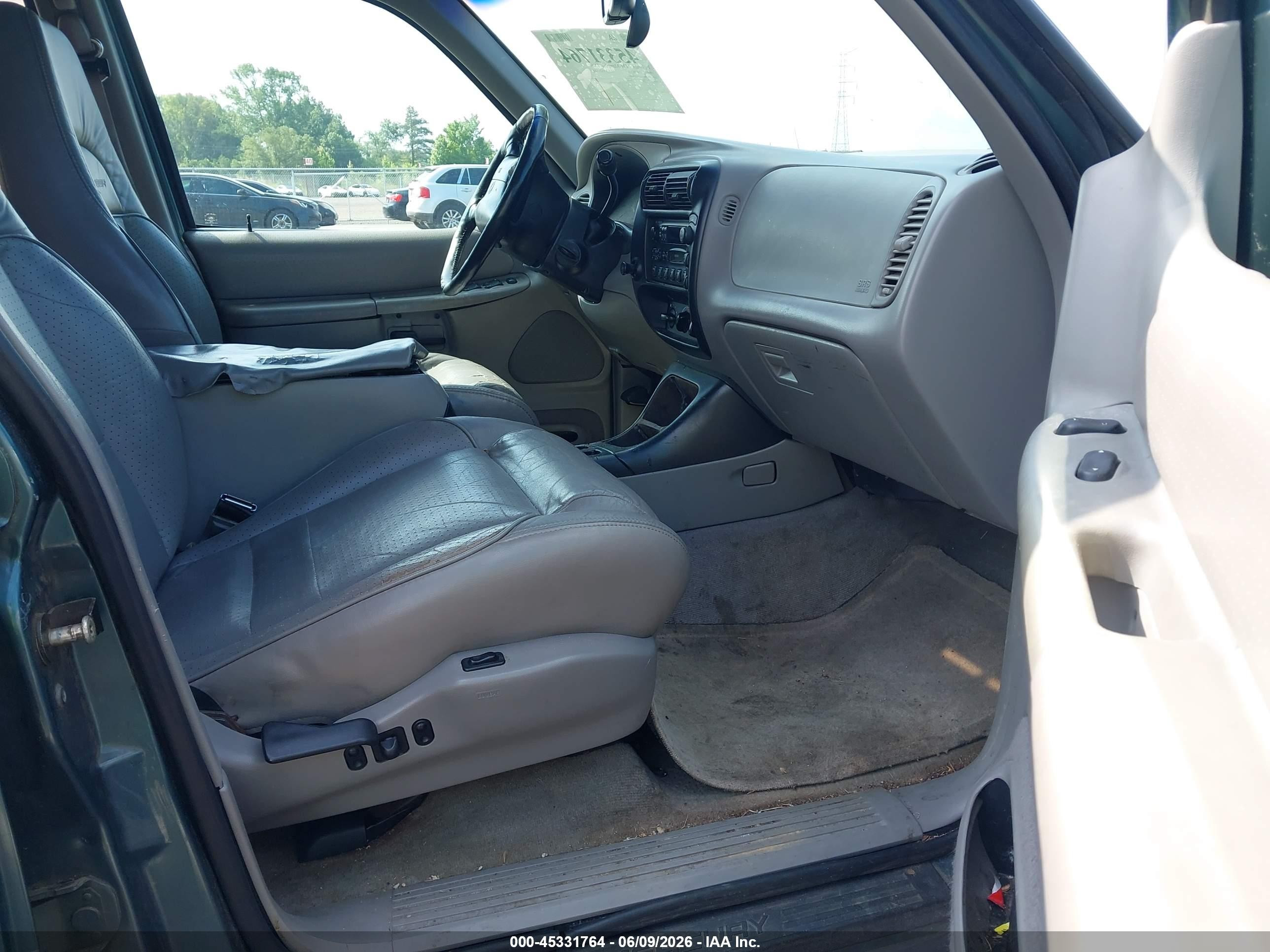 1997 Mercury Mountaineer   Green vin: 4M2DU52P5VUJ36468