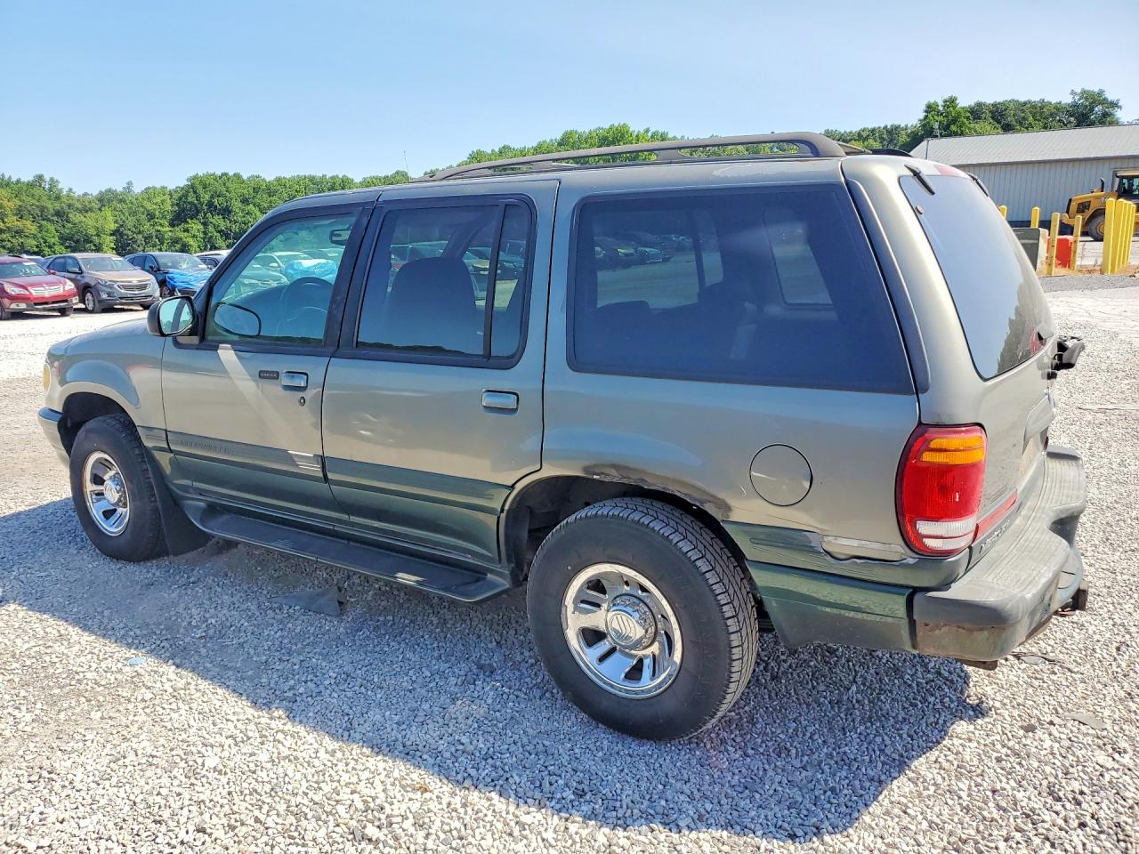 1999 Mercury Mountaineer Green vin: 4M2DU54E9XUJ31529