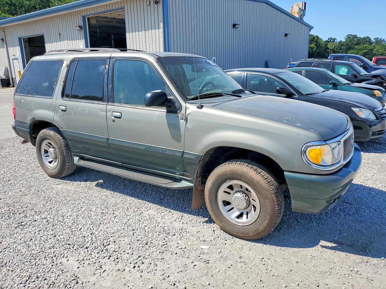 1999 Mercury Mountaineer Green vin: 4M2DU54E9XUJ31529