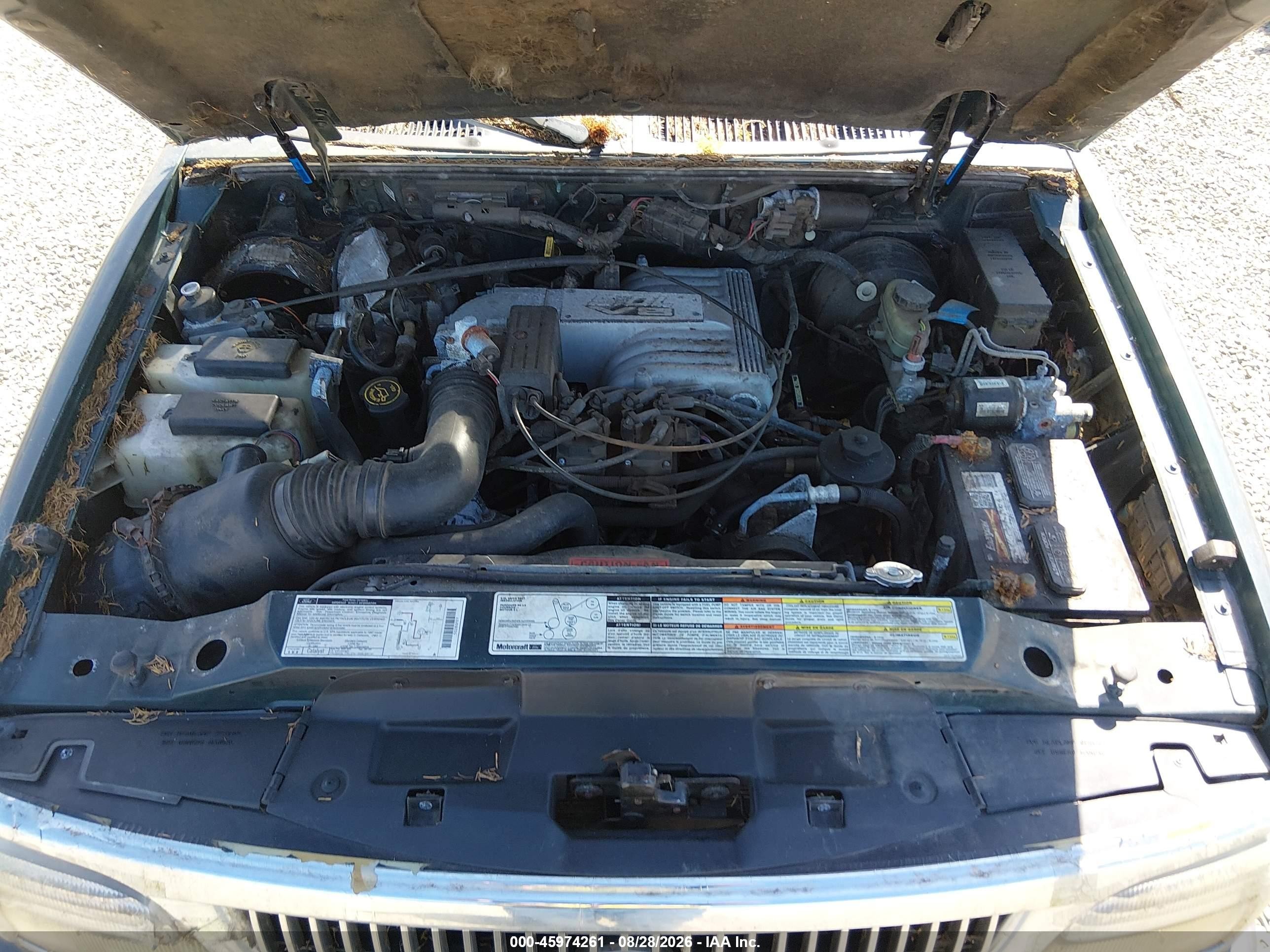 1997 Mercury Mountaineer   Green vin: 4M2DU55P0VUJ09979