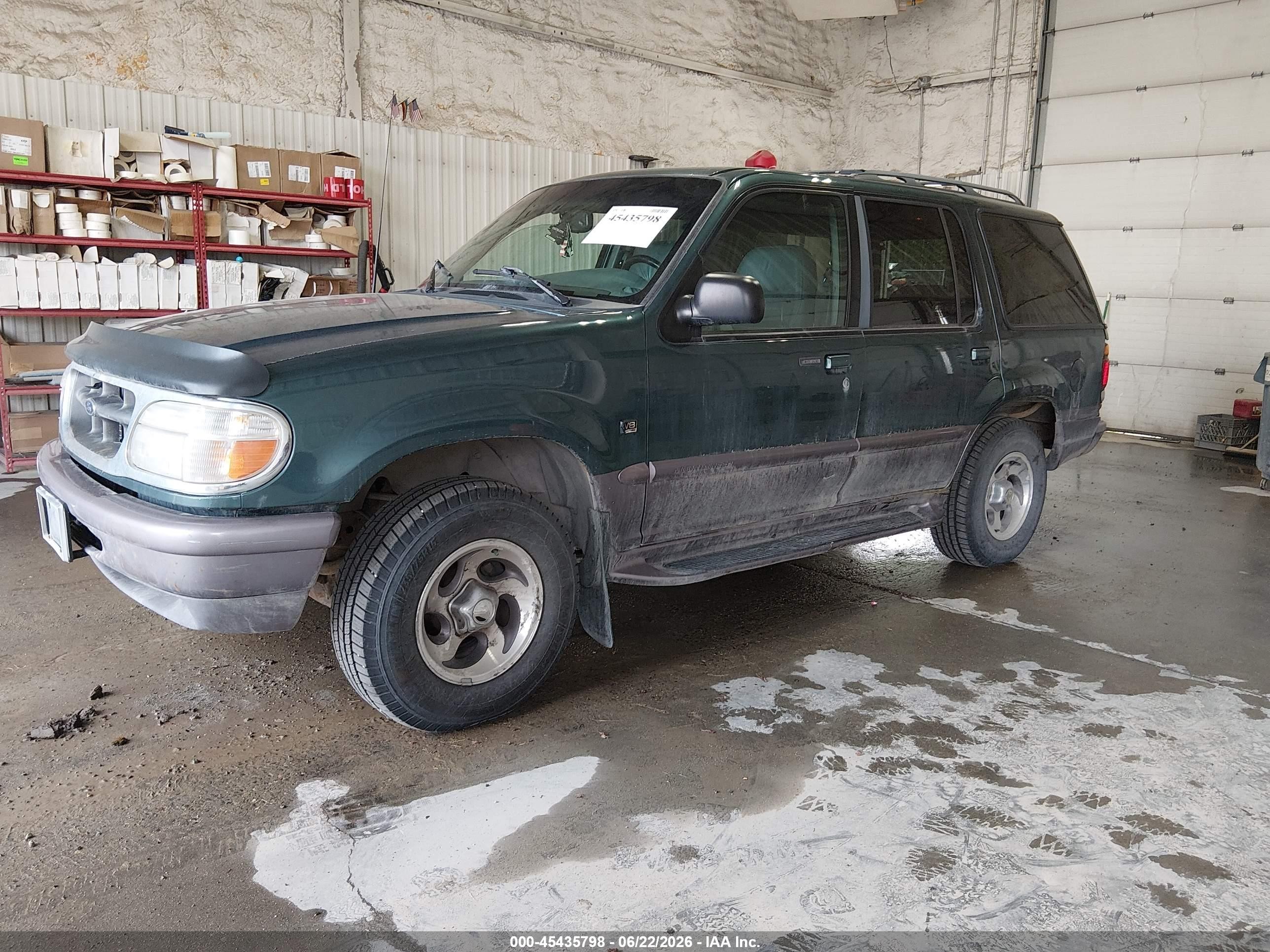 1997 Mercury Mountaineer   Темно-бордовый vin: 4M2DU55P1VUJ63341