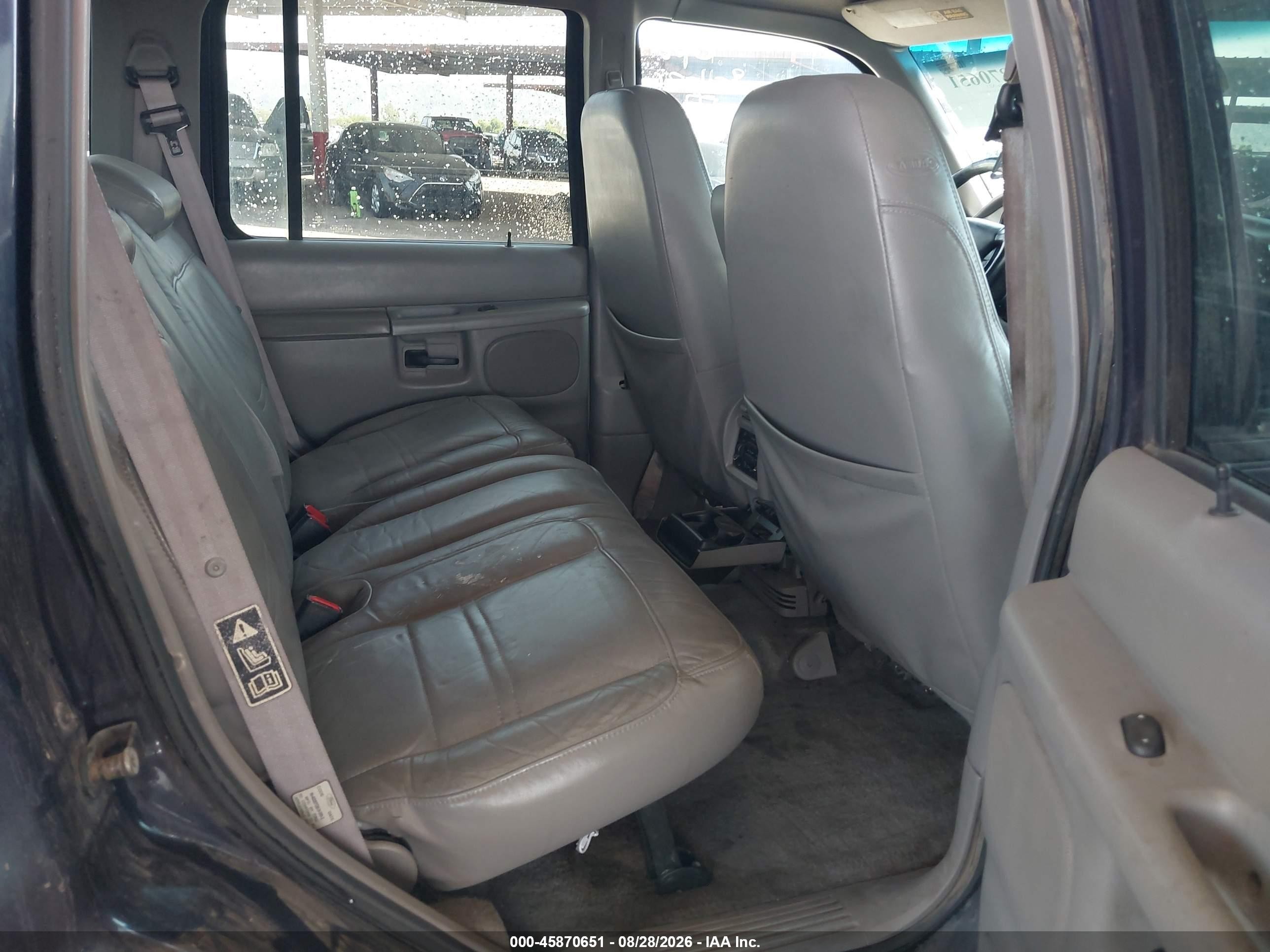 1999 Mercury Mountaineer Black vin: 4M2DU55P1XUJ24249