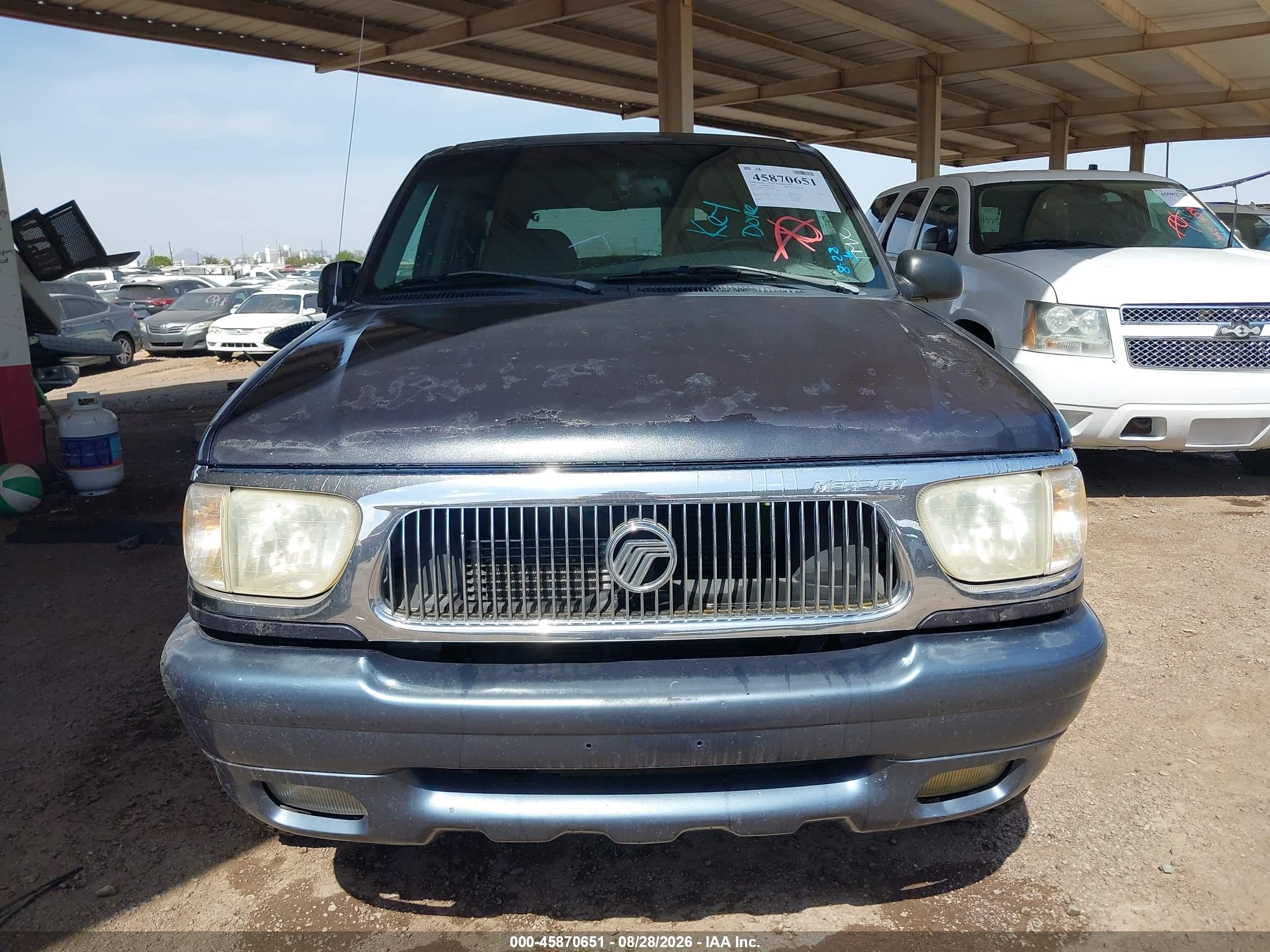 1999 Mercury Mountaineer Black vin: 4M2DU55P1XUJ24249