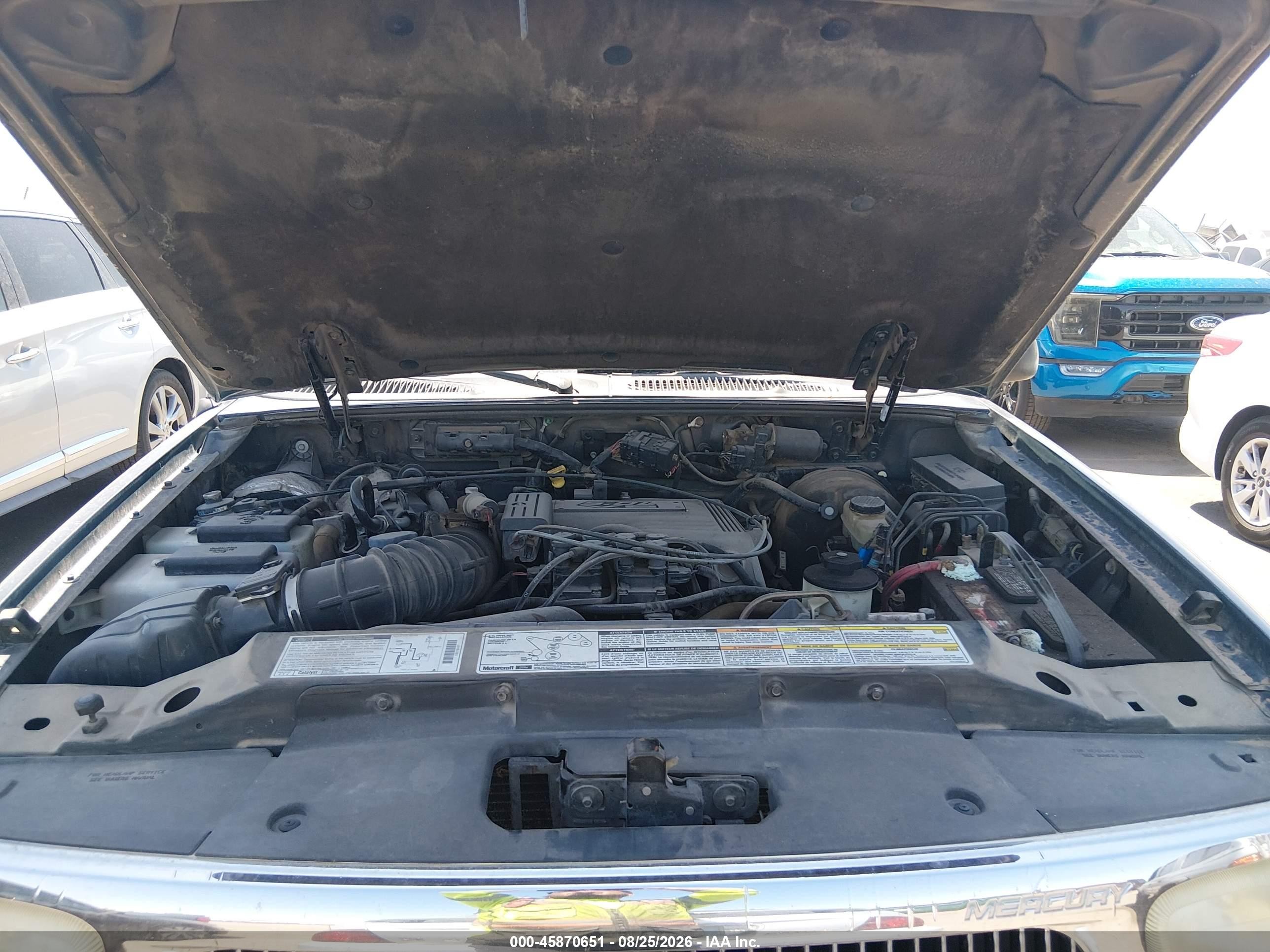 1999 Mercury Mountaineer Black vin: 4M2DU55P1XUJ24249
