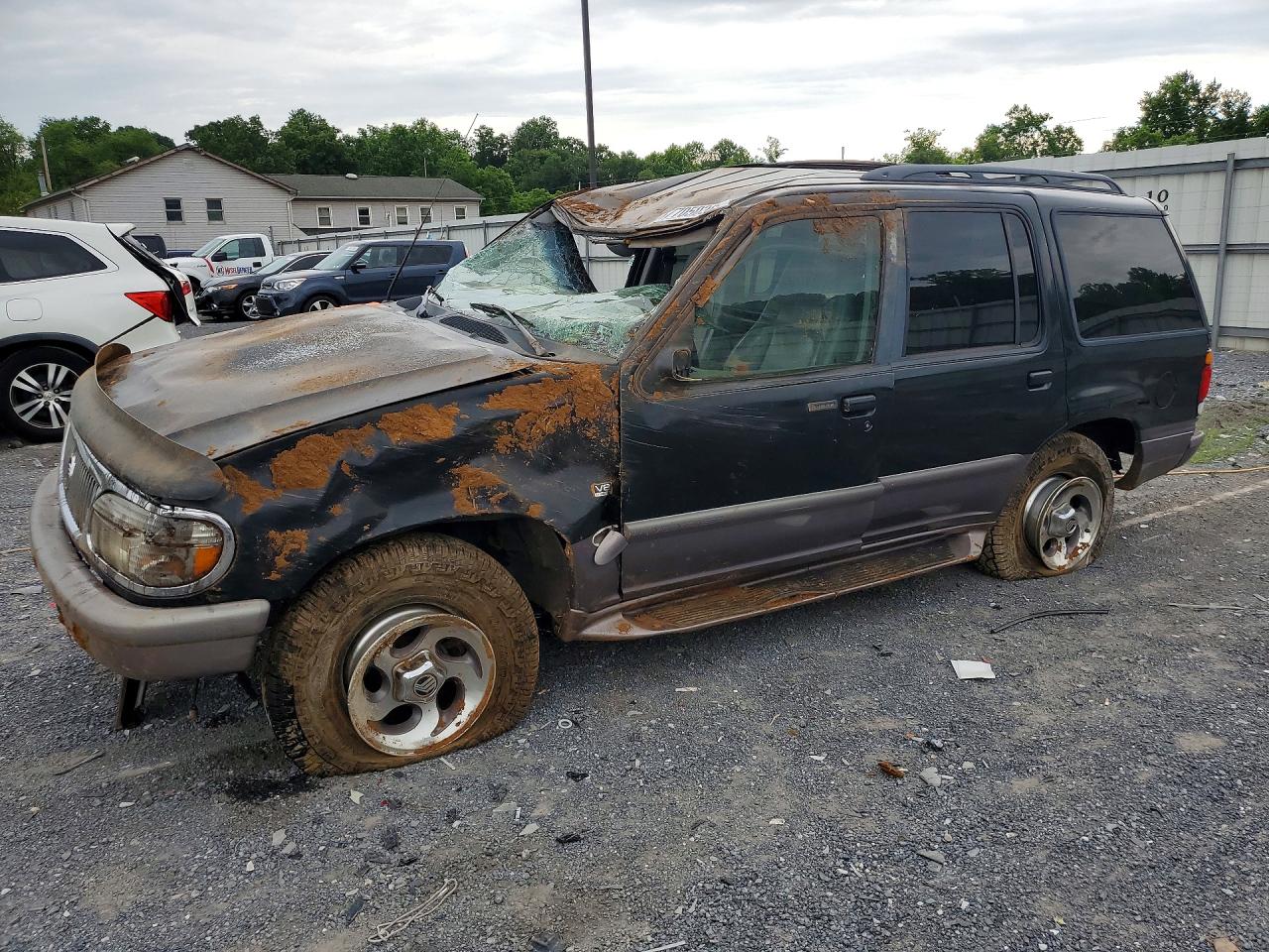 1997 Mercury Mountaineer Black vin: 4M2DU55P3VUJ66323