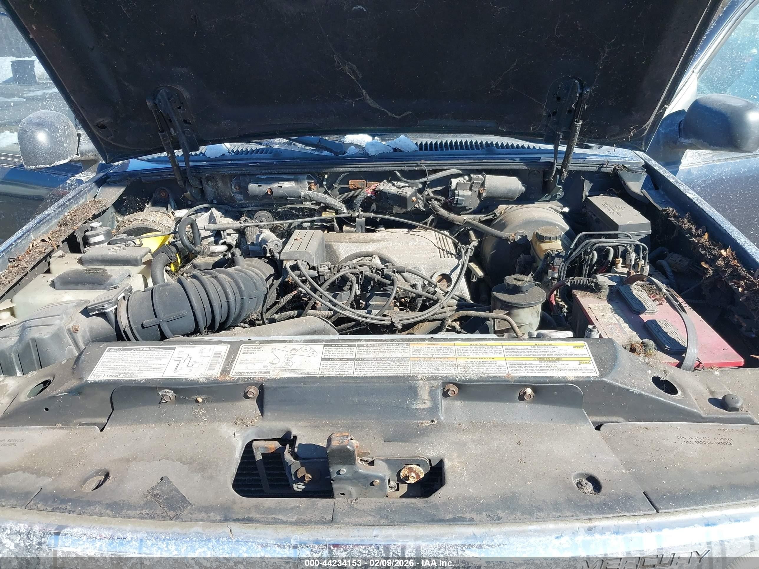 1999 Mercury Mountaineer   Dark Blue vin: 4M2DU55P6XUJ00173