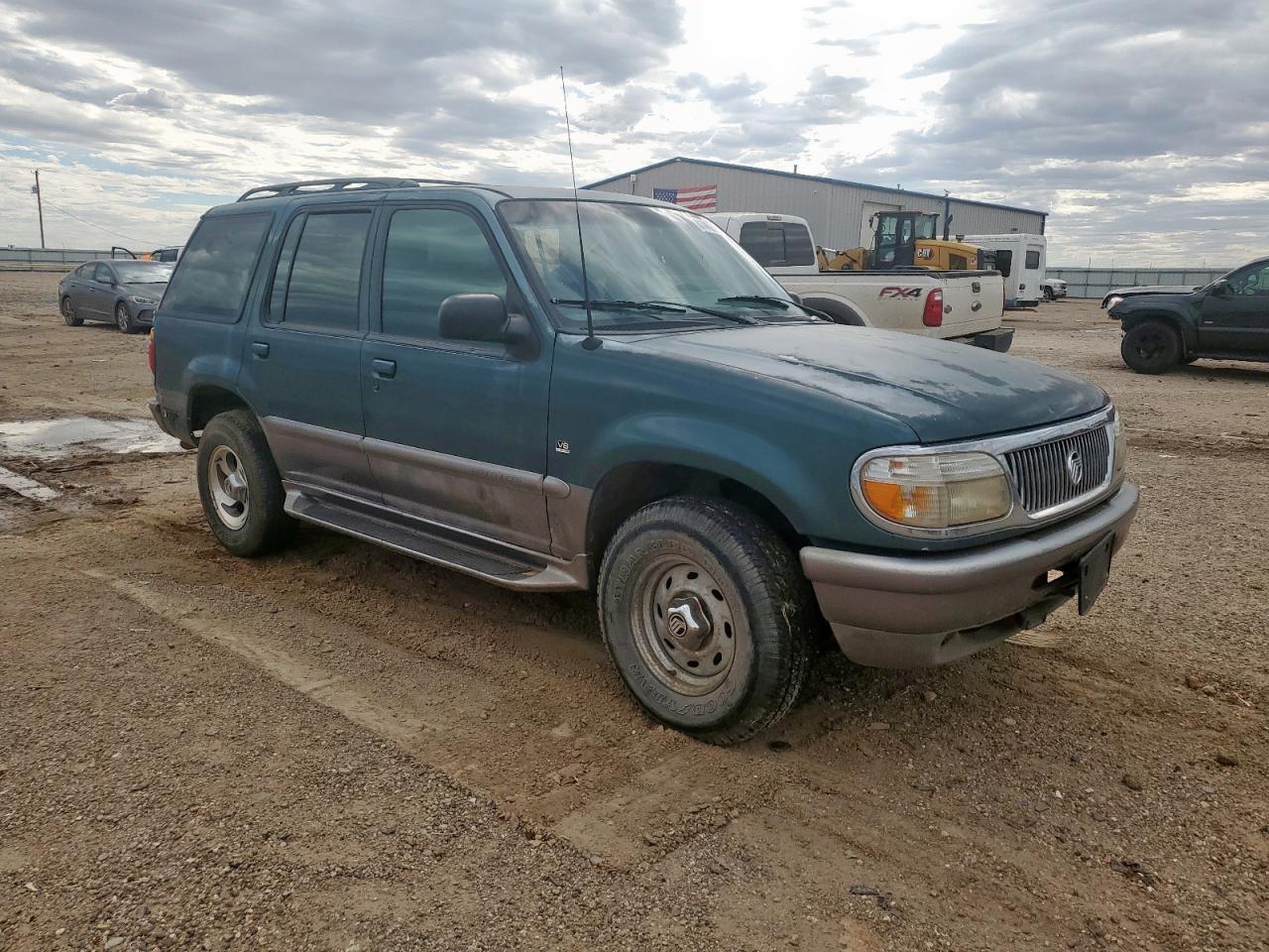1997 Mercury Mountaineer Green vin: 4M2DU55P7VUJ12782