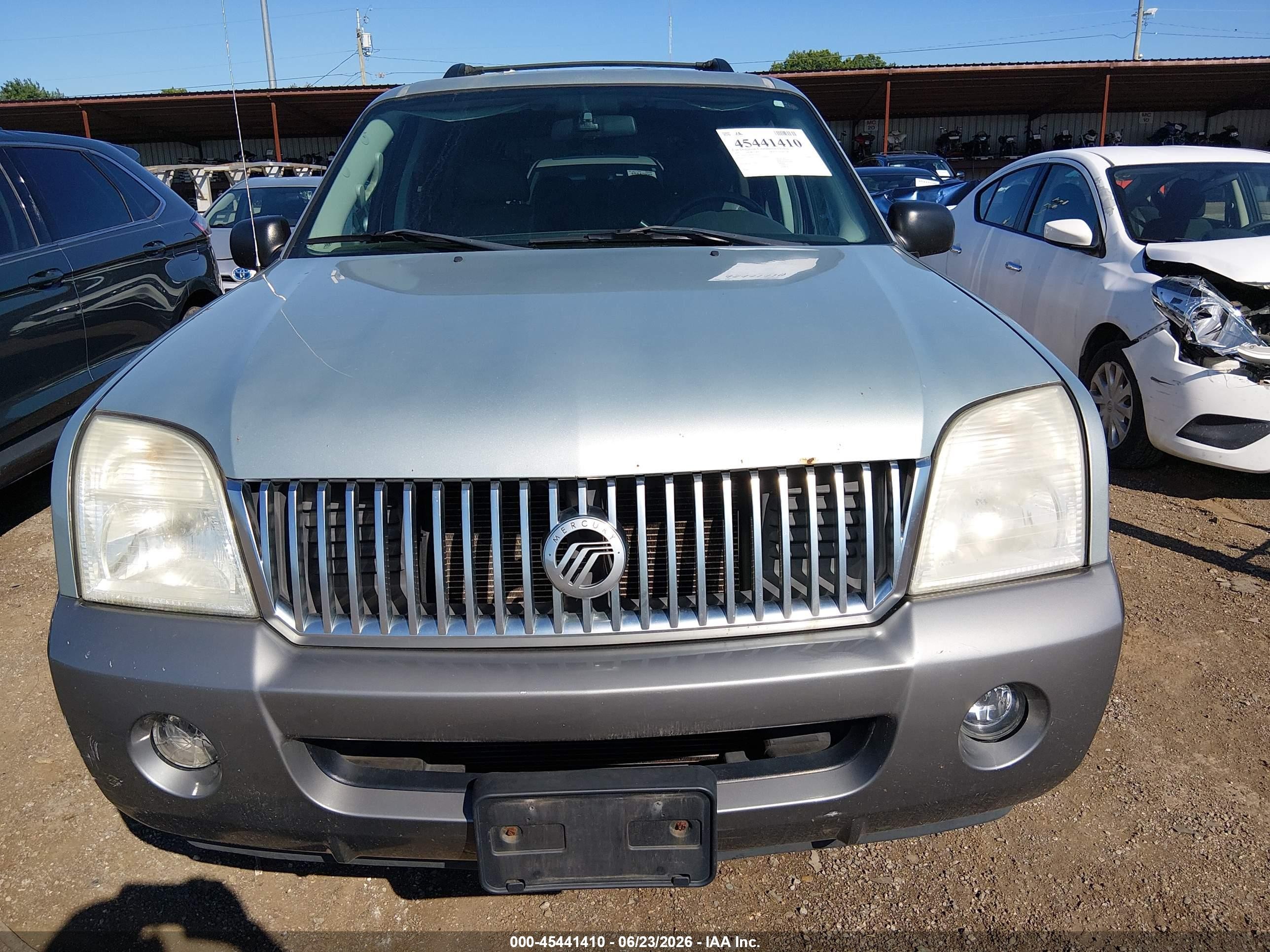 2005 Mercury Mountaineer   Light Blue vin: 4M2DU66K85UJ03033