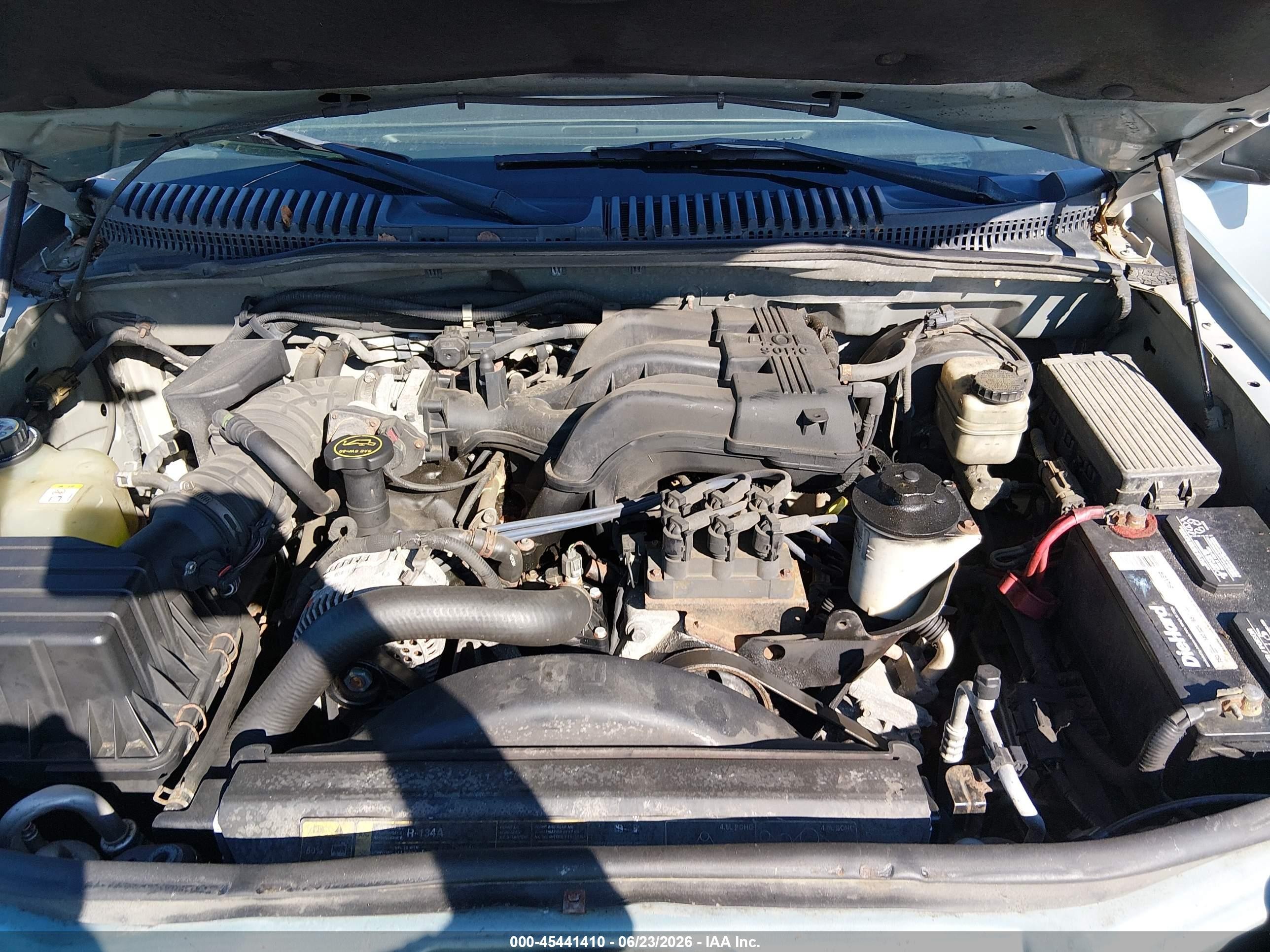 2005 Mercury Mountaineer   Light Blue vin: 4M2DU66K85UJ03033