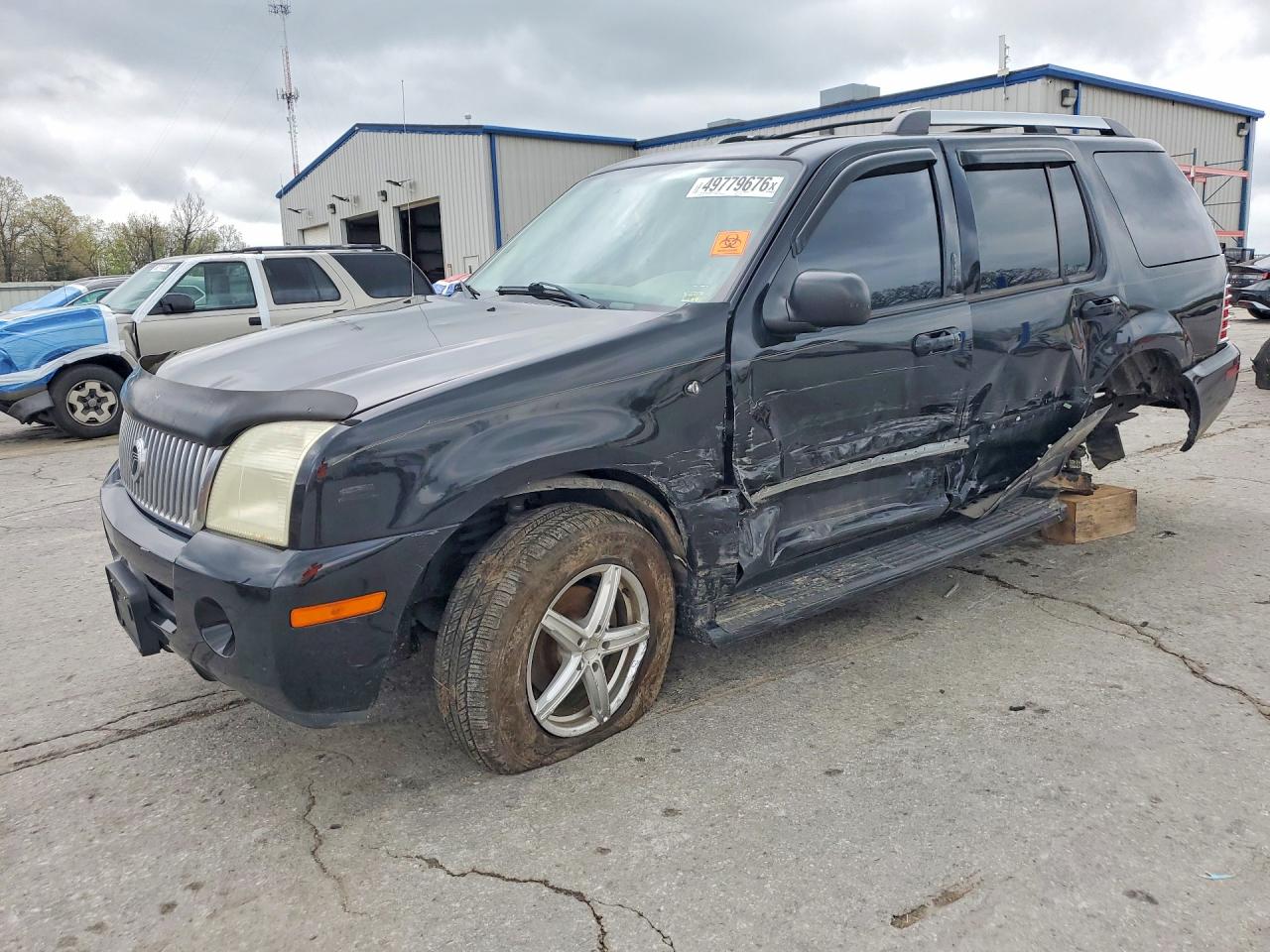 2005 Mercury Mountaineer Black vin: 4M2DU86K15UJ11146