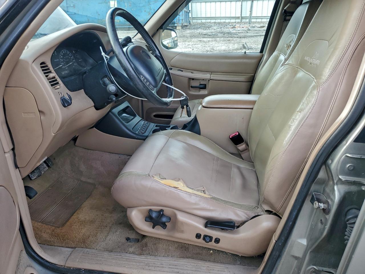 2001 Mercury Mountaineer Желто-коричневый vin: 4M2DU86P71UJ07169