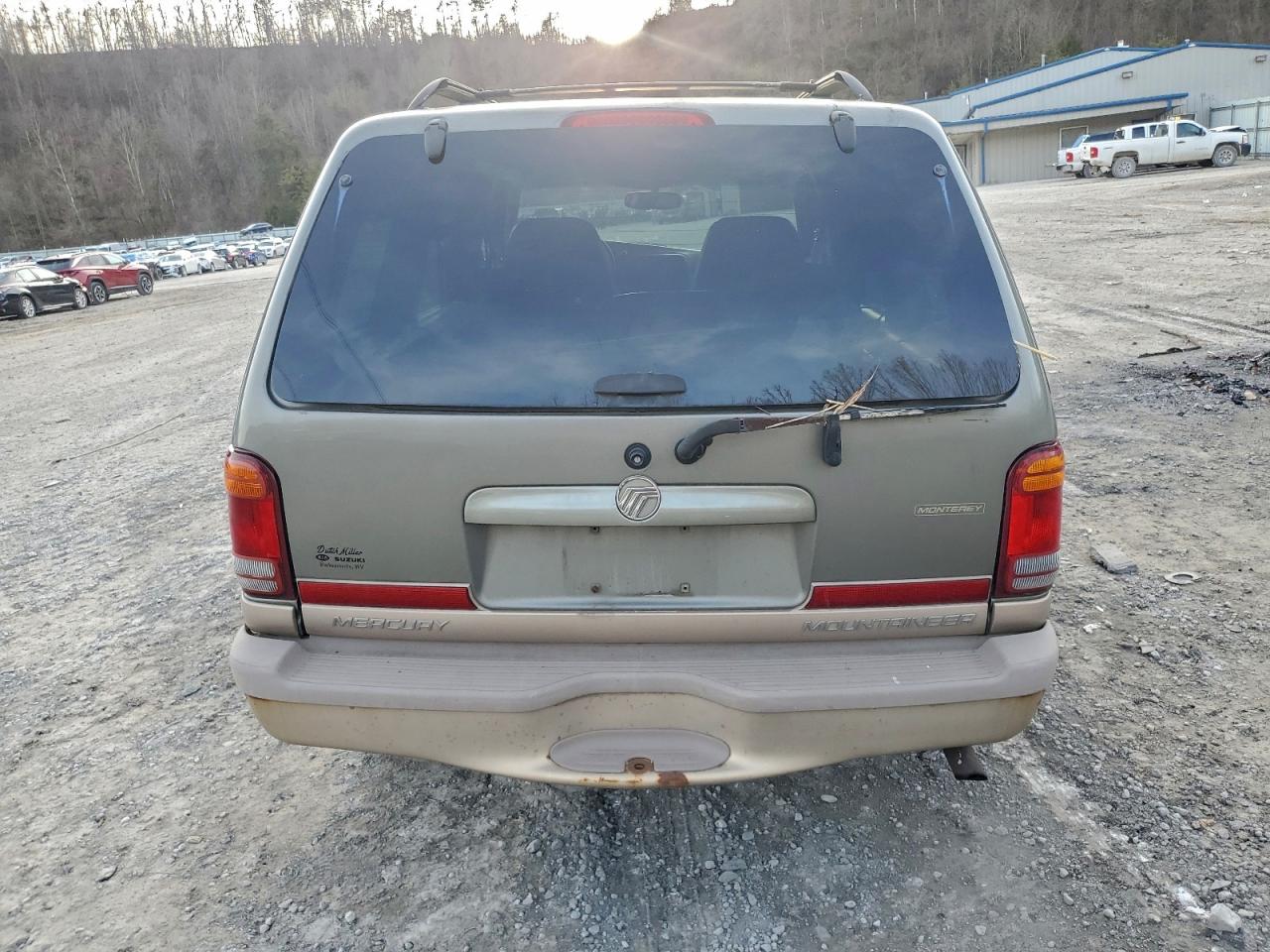 2001 Mercury Mountaineer Желто-коричневый vin: 4M2DU86P71UJ07169