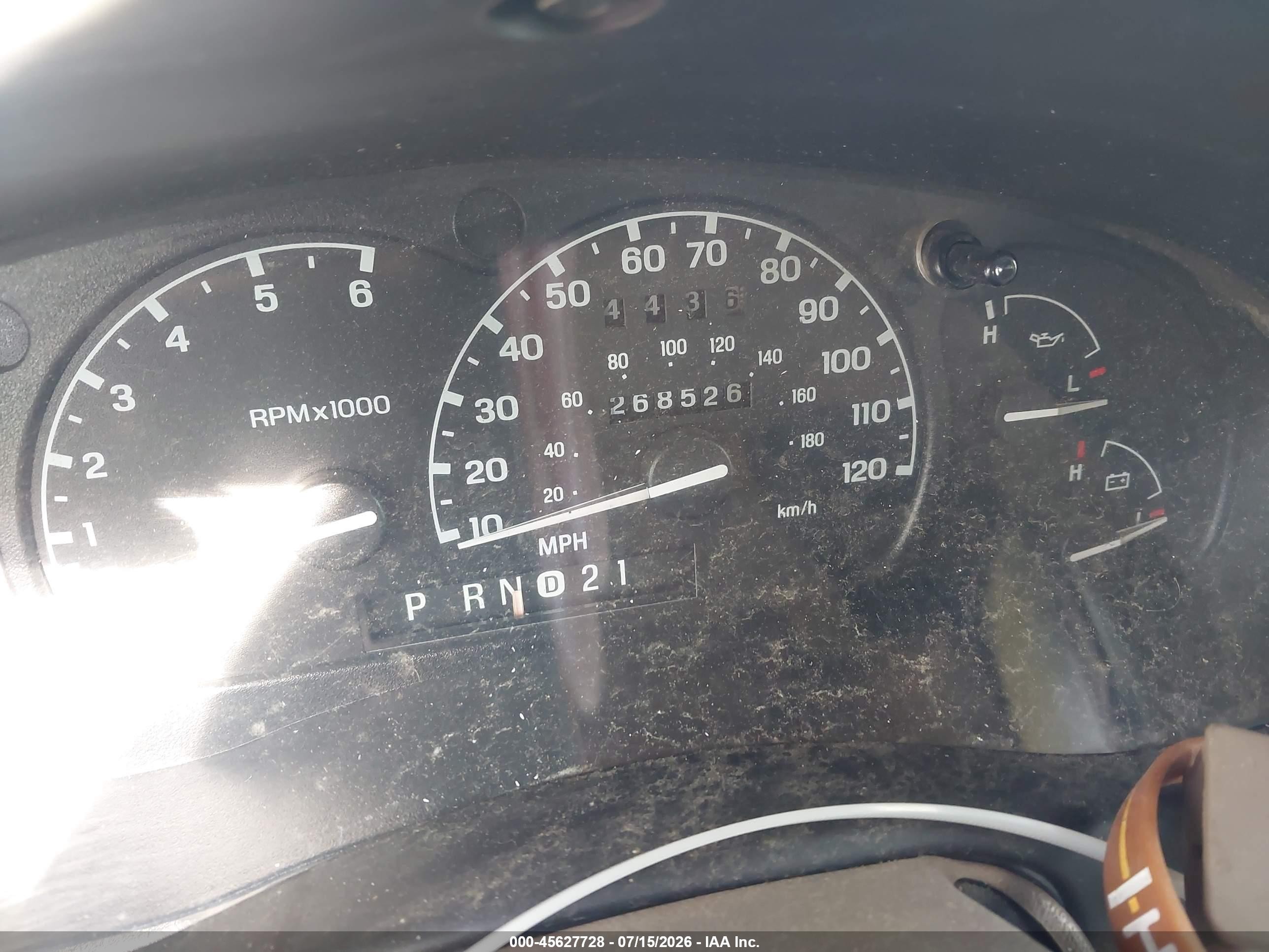 2000 Mercury Mountaineer   Blue vin: 4M2DU86P9YUJ36523