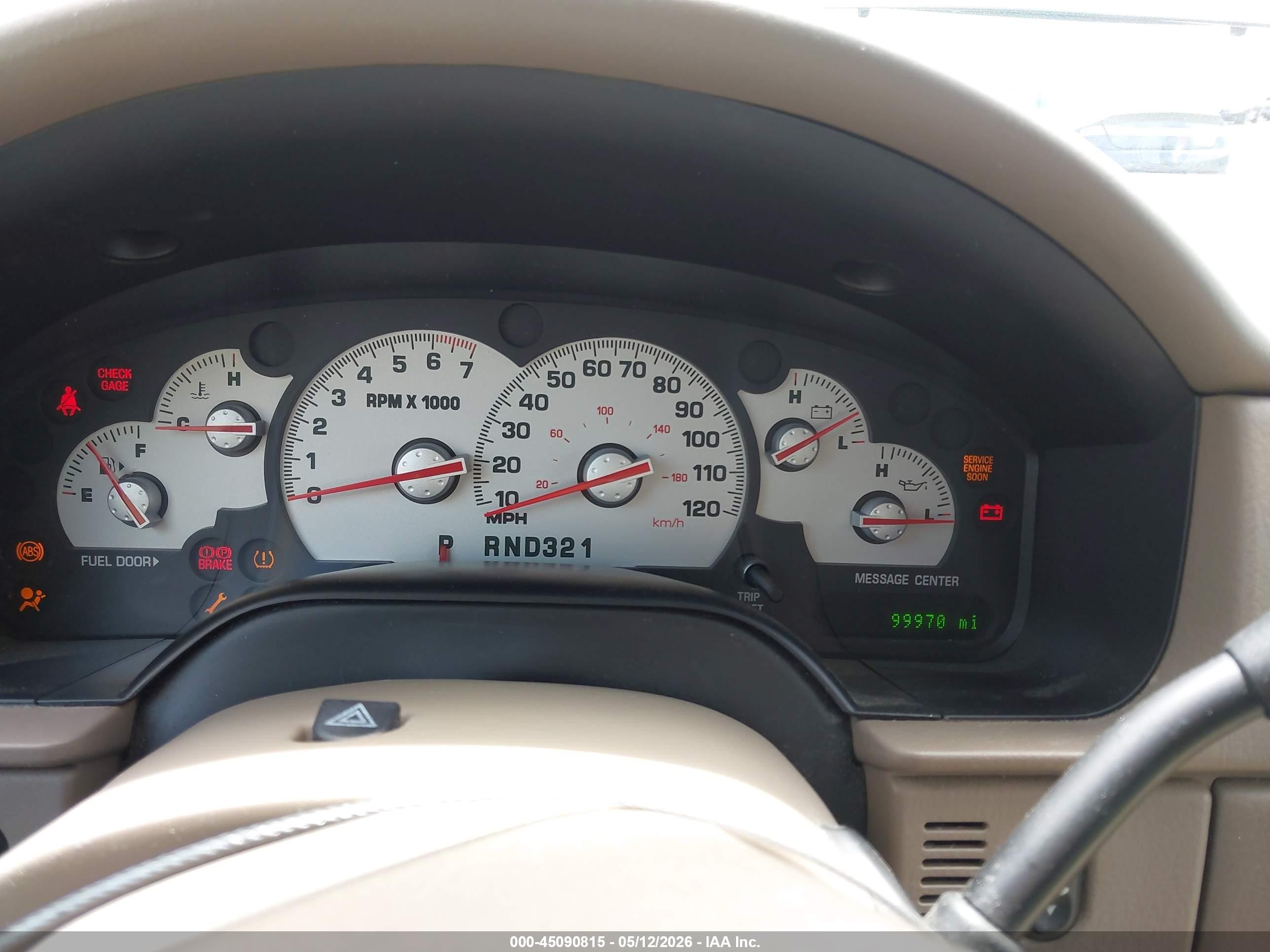 2004 Mercury Mountaineer   Gold vin: 4M2DU86W24ZJ50493