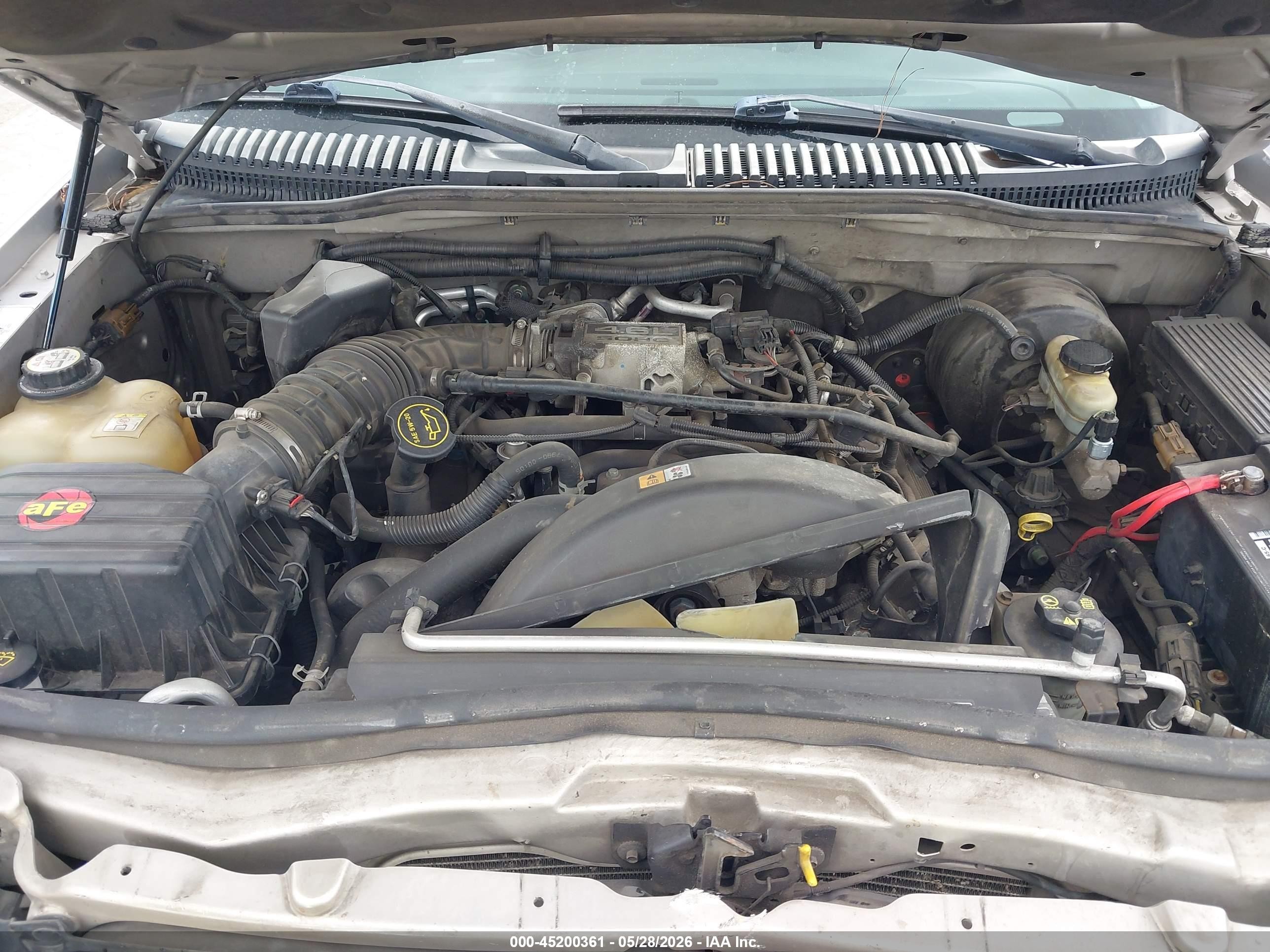 2004 Mercury Mountaineer   Beige vin: 4M2DU86W34ZJ45691