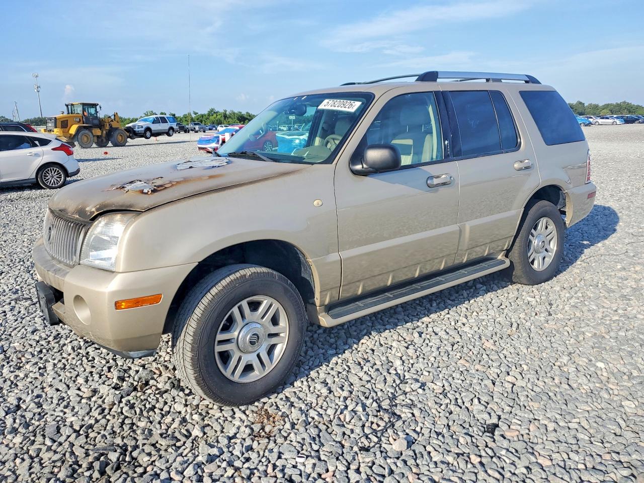 2005 Mercury Mountaineer Gold vin: 4M2DU86W35UJ13953