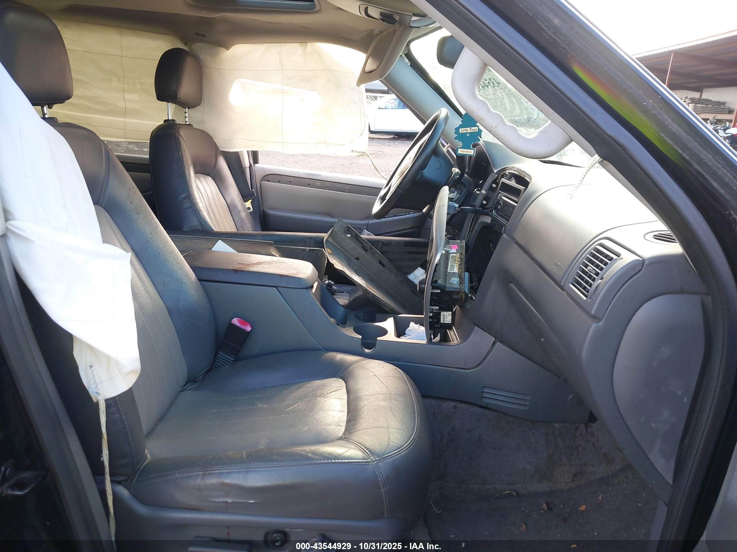 2003 Mercury Mountaineer Black vin: 4M2DU86W43UJ10704
