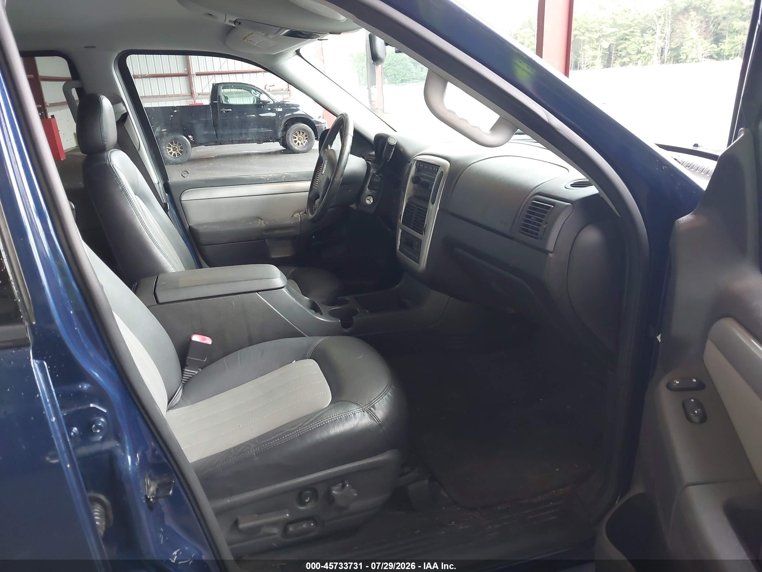 2004 Mercury Mountaineer   Blue vin: 4M2DU86W94ZJ36767