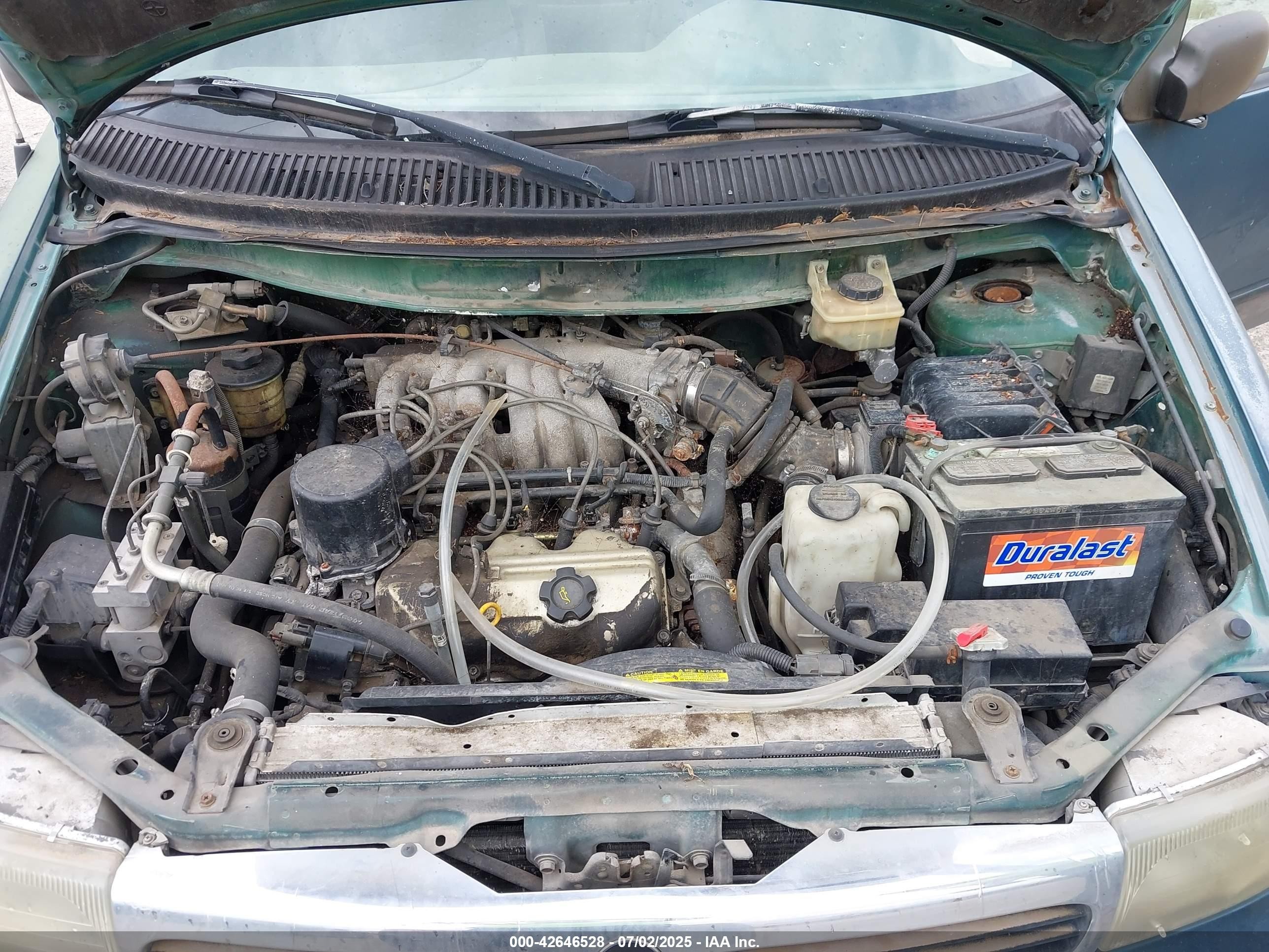 1997 Mercury Villager Gs/ls/nautica Green vin: 4M2DV1111VDJ36051