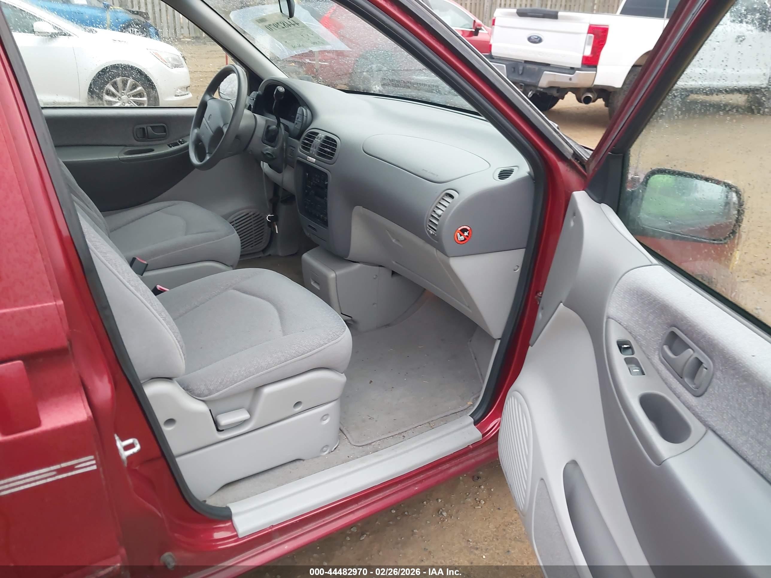 1997 Mercury Villager Gs/ls/nautica Maroon vin: 4M2DV1112VDJ28945