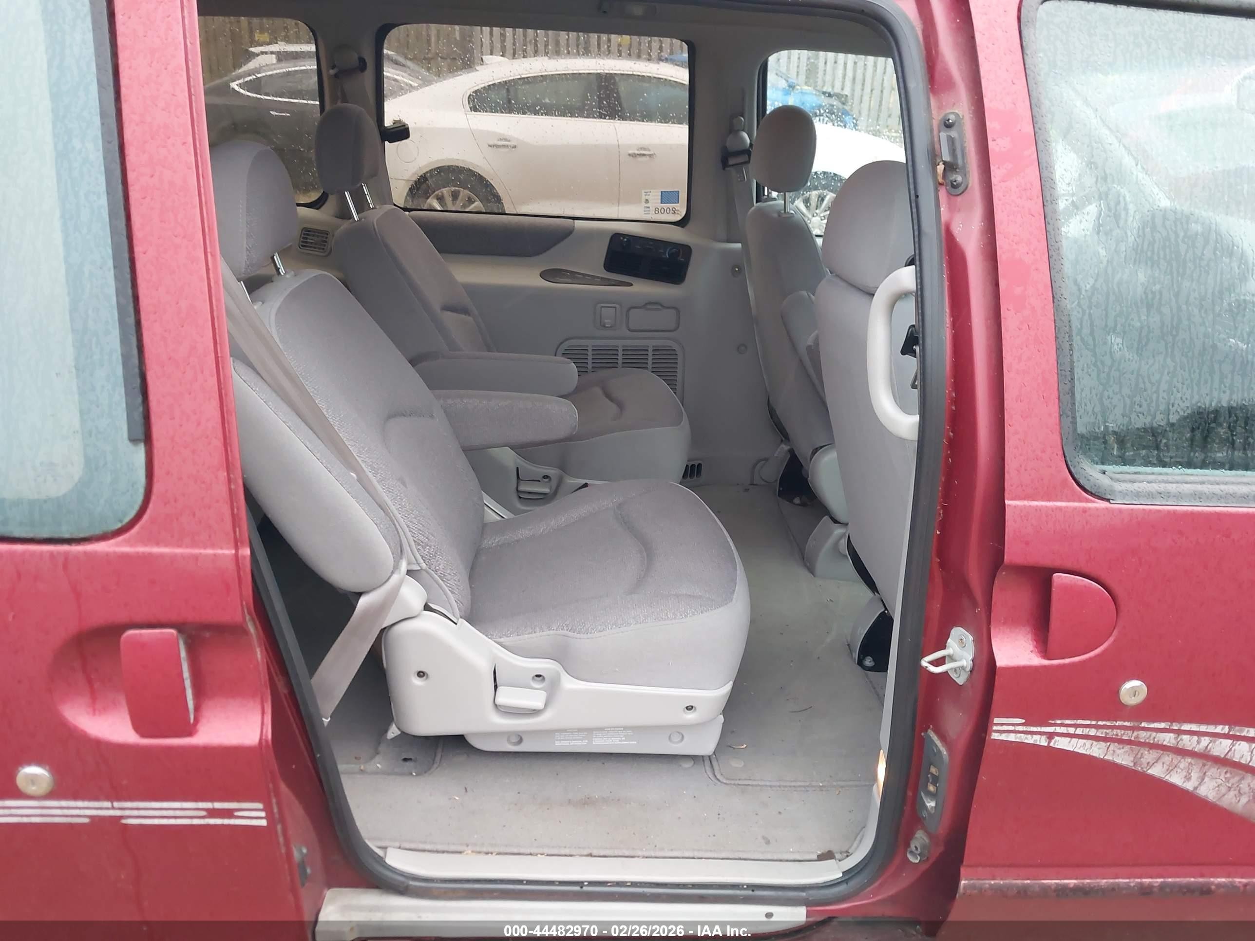 1997 Mercury Villager Gs/ls/nautica Maroon vin: 4M2DV1112VDJ28945